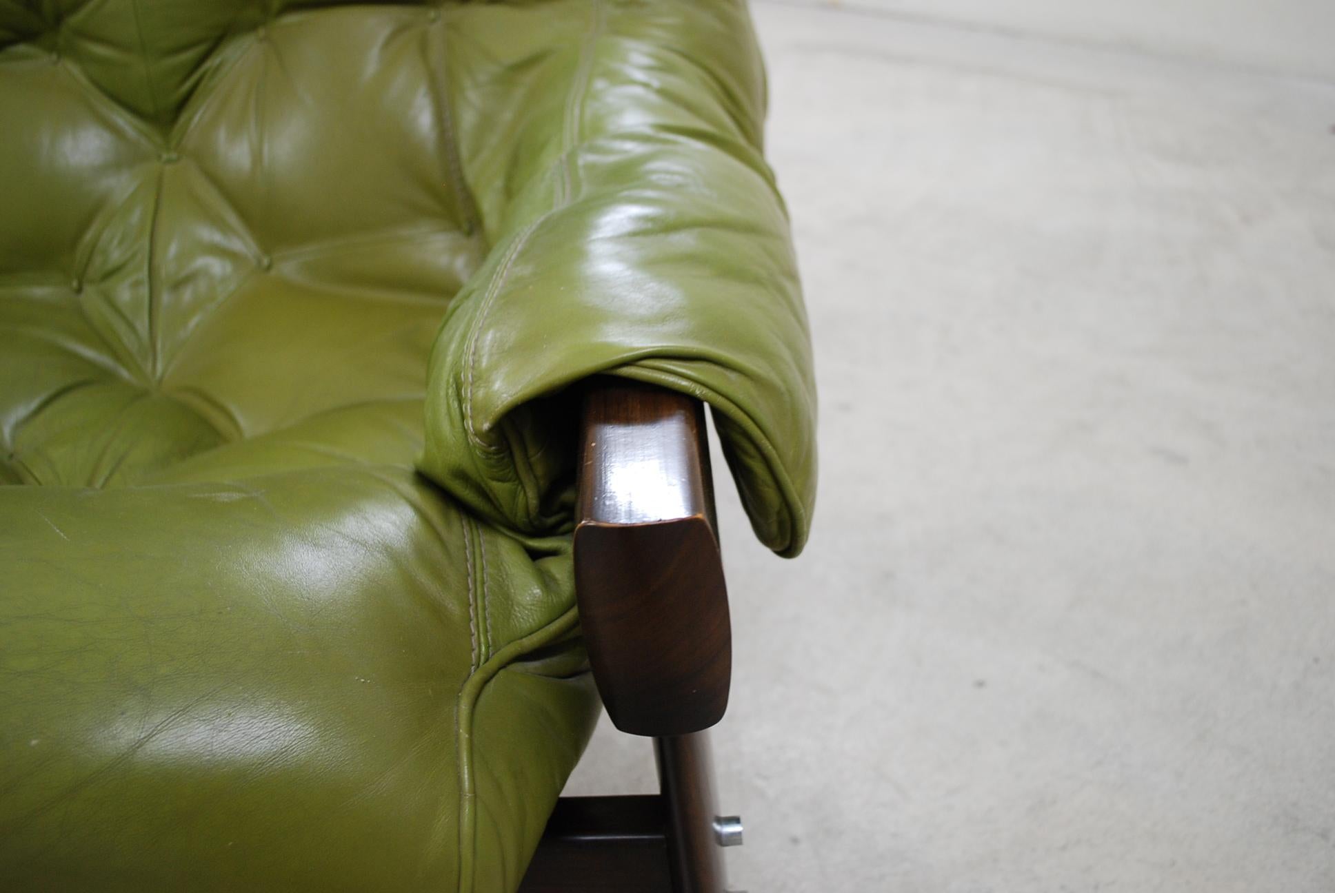 Percival Lafer MP 041 Leather Sofa 1