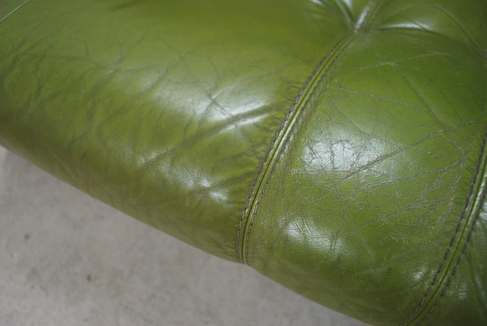 Brazilian Percival Lafer MP 041 Leather Sofa