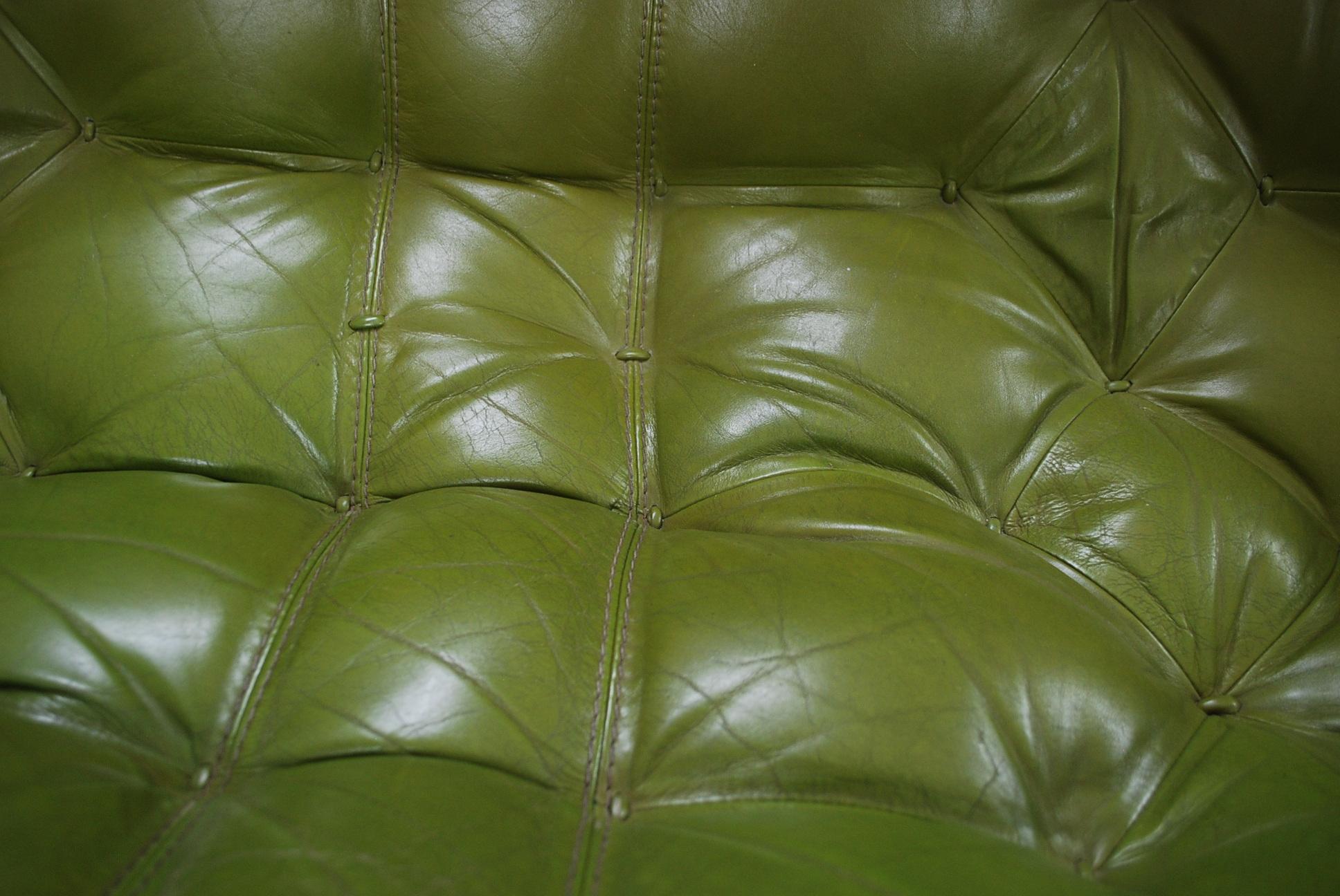 Lacquered Percival Lafer MP 041 Leather Sofa