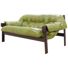 Percival Lafer MP 041 Leather Sofa