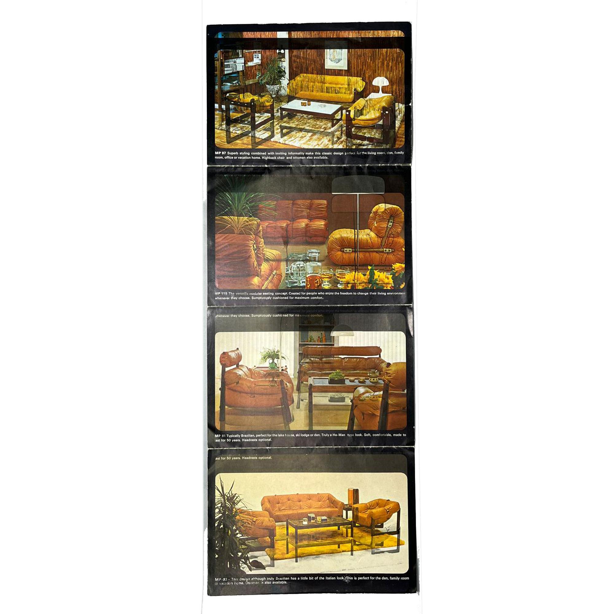 Percival Lafer MP-116 Sillones modulares Juego de 2 en venta 2