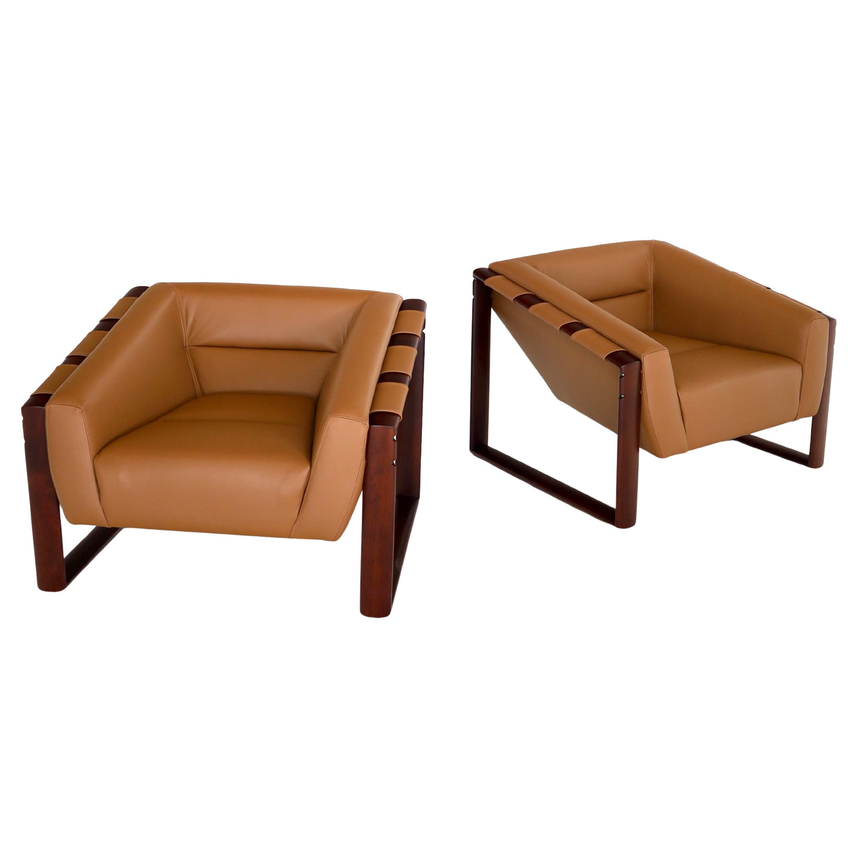 Percival Lafer “MP-117” Chairs, a pair in vendita