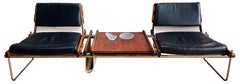 Percival Lafer MP-123 Modular Bench in Brazilian Rosewood