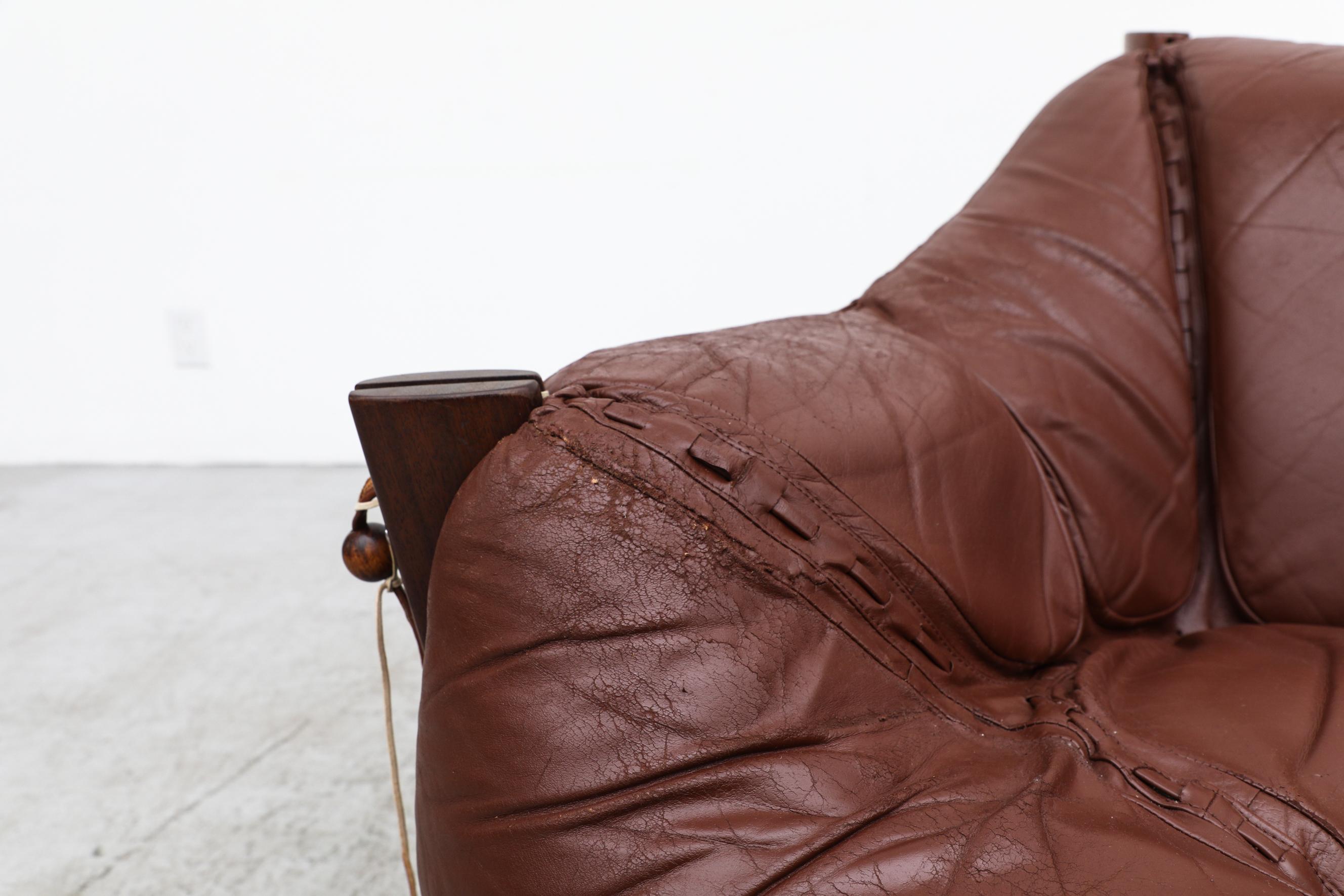 Percival Lafer MP-211 Brazilian Rosewood and Leather Lounge Chair, 1970s 9