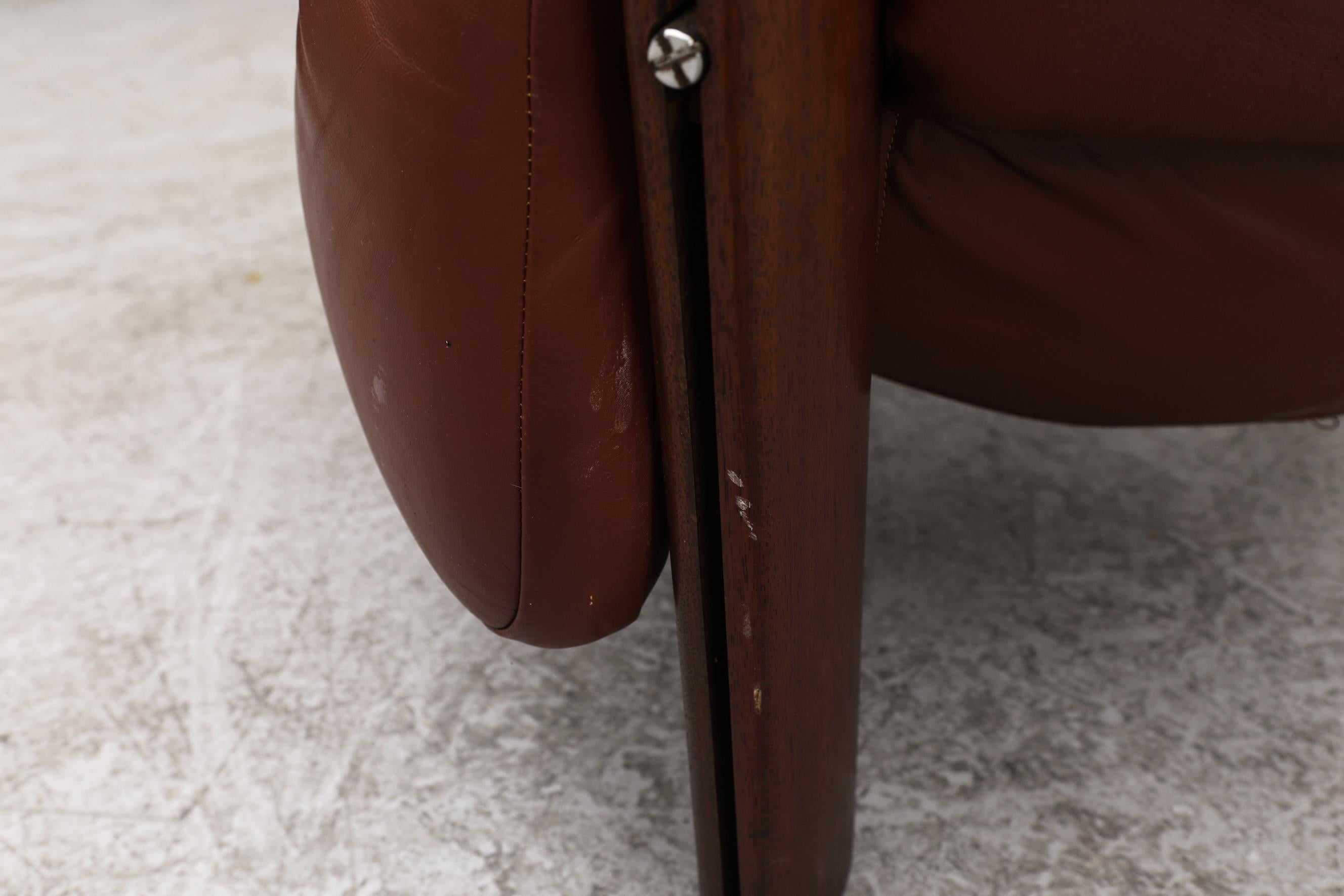 Percival Lafer MP-211 Brazilian Rosewood and Leather Lounge Chair, 1970s 12