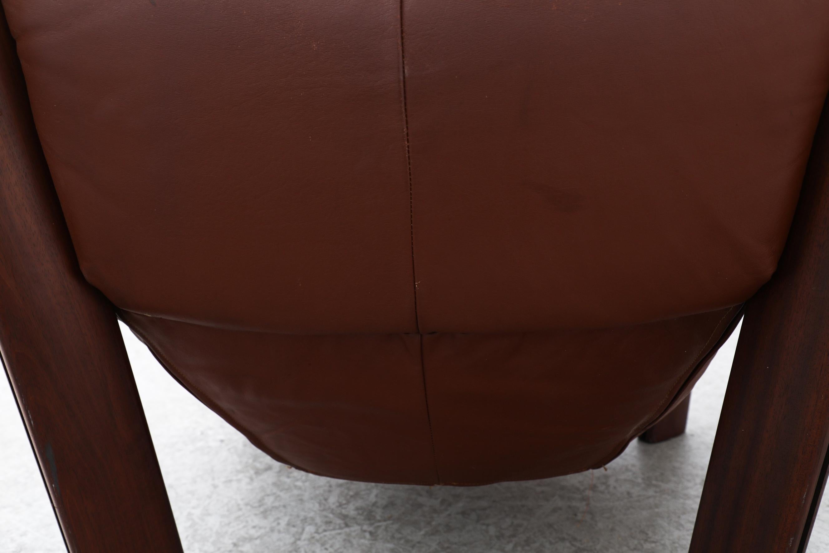 Percival Lafer MP-211 Brazilian Rosewood and Leather Lounge Chair, 1970s 14