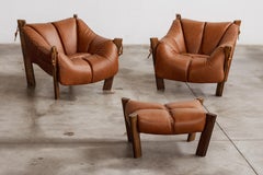 Percival Lafer “MP-211” Living Room Set for Lafer S.A., 1961, Set of 3