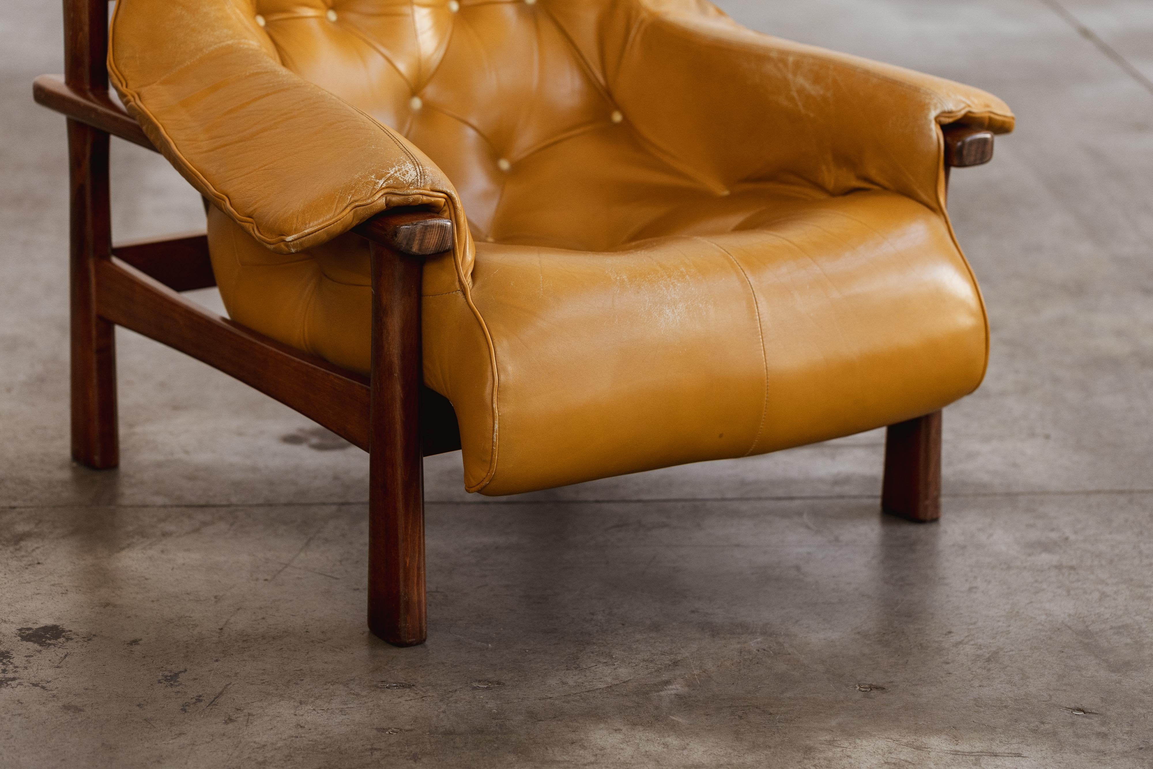 Post-Modern Percival Lafer “MP-41” Armchair for Lafer MP, 1972 For Sale