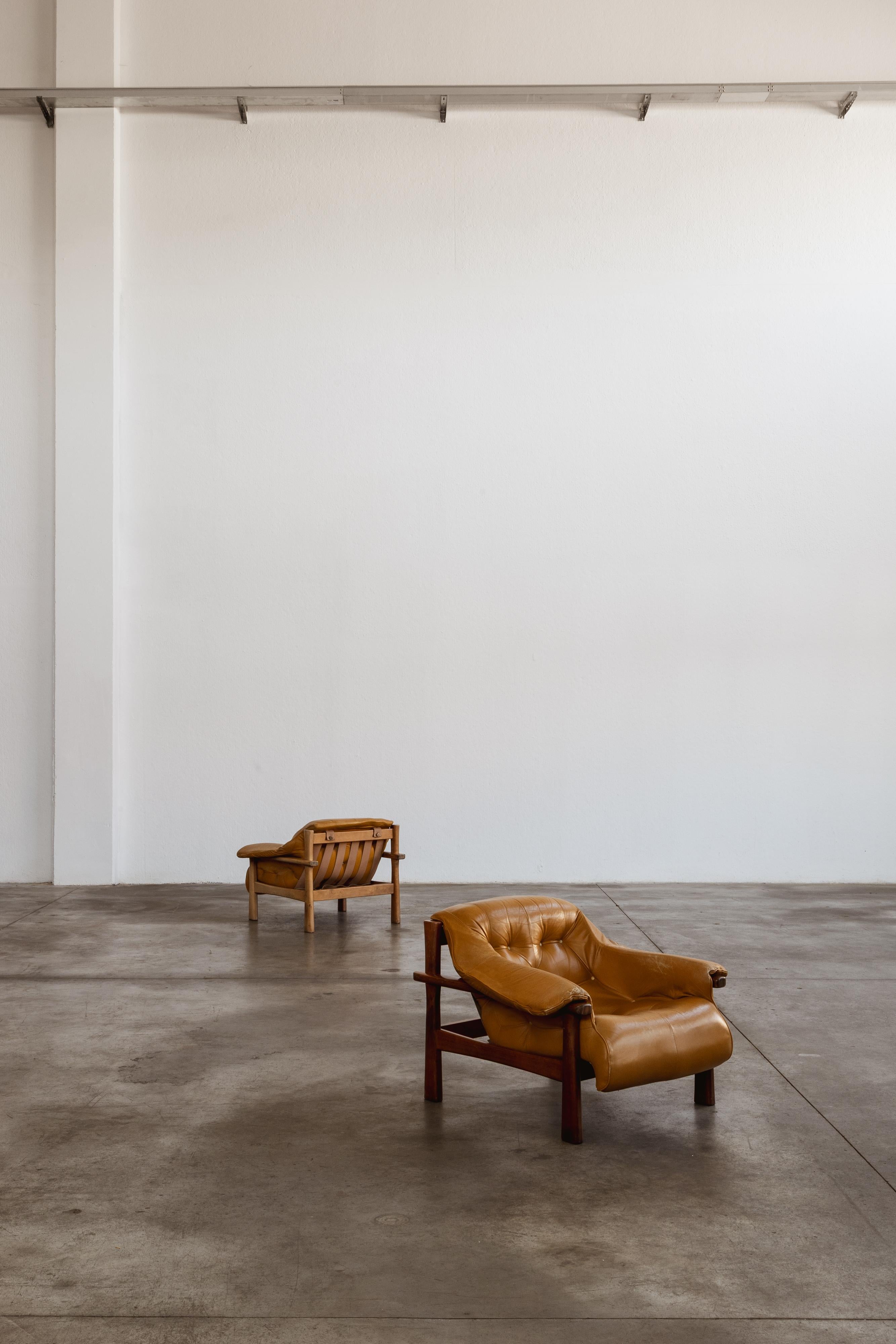Percival Lafer “MP-41” Armchairs for Lafer MP, 1972, Set of 2 For Sale 4