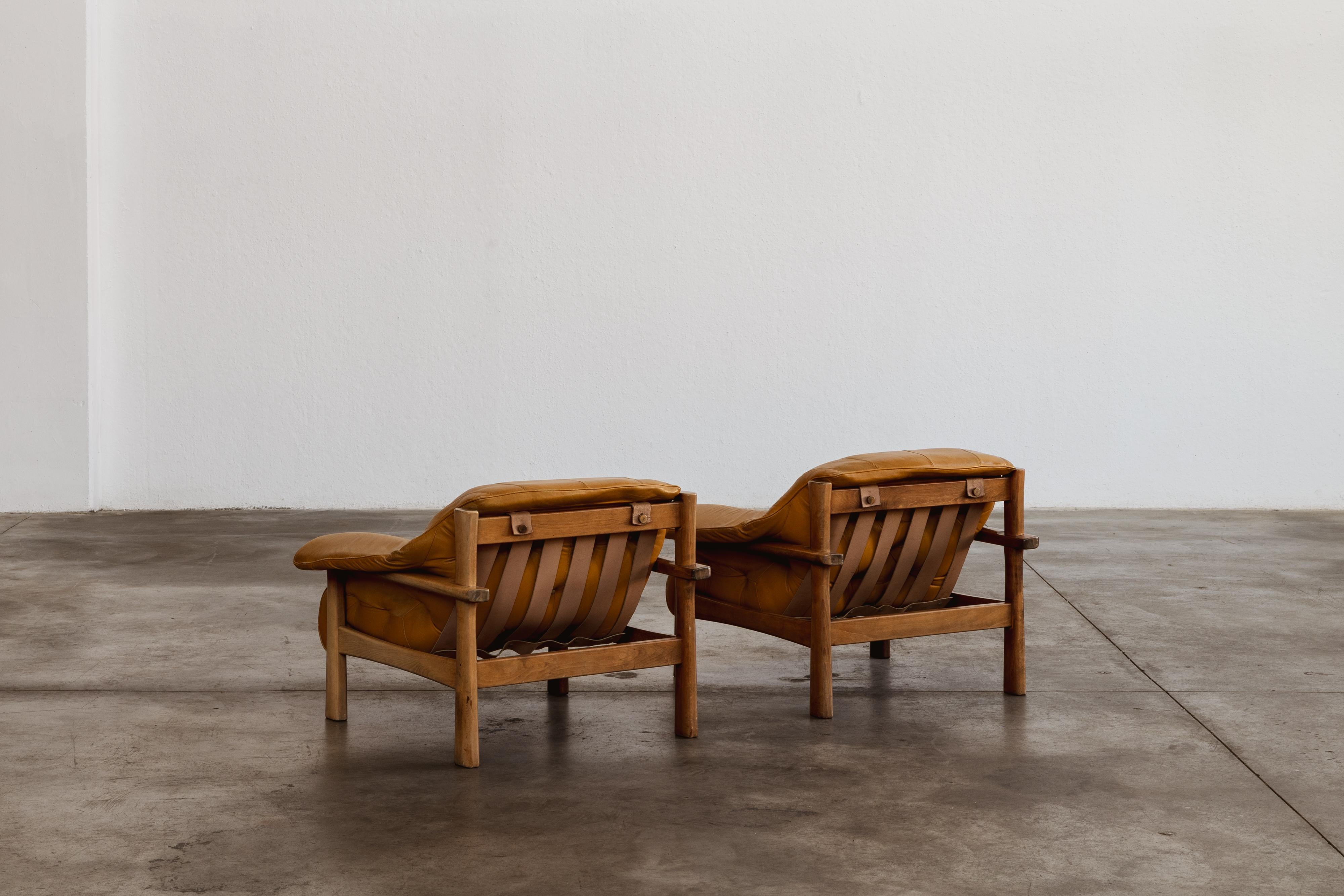 Percival Lafer “MP-41” Armchairs for Lafer MP, 1972, Set of 2 For Sale 1