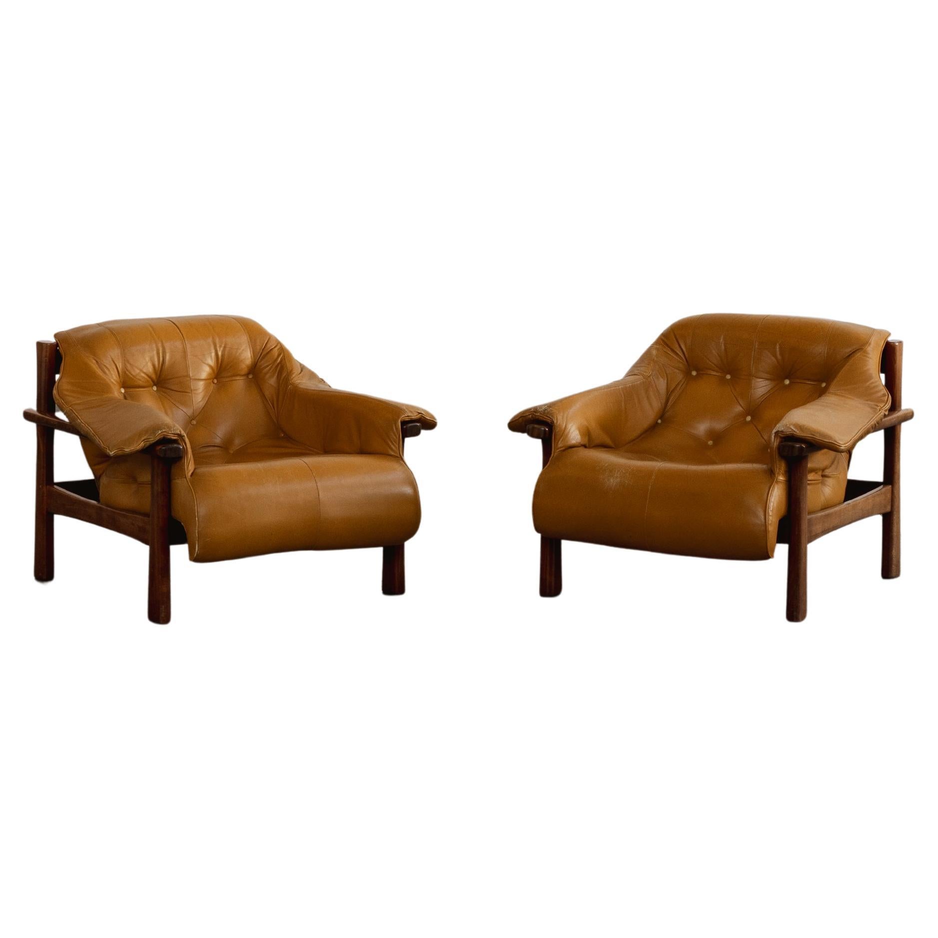 Percival Lafer “MP-41” Armchairs for Lafer MP, 1972, Set of 2