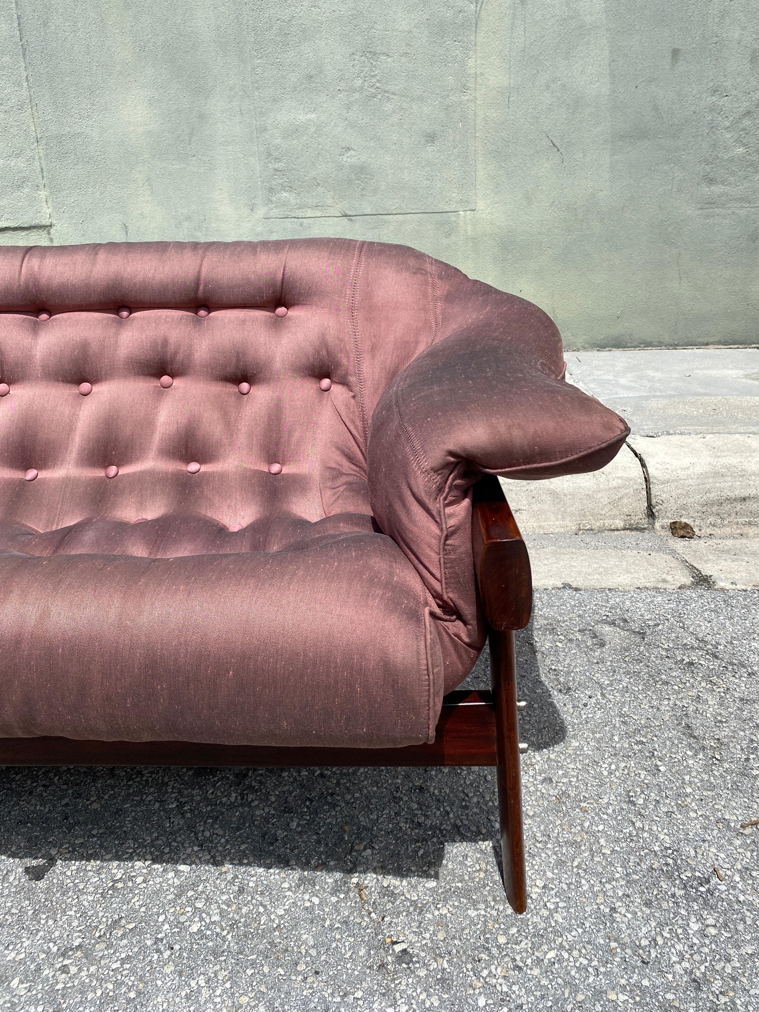 Mid-Century Modern Percival Lafer MP41 two seater sofa