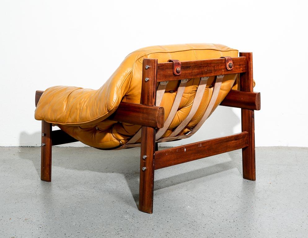 Acier inoxydable Fauteuil de salon MP-41 de Percival Lafer