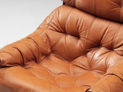 Percival Lafer 'MP-41' Lounge Chair with Ottoman in Leather