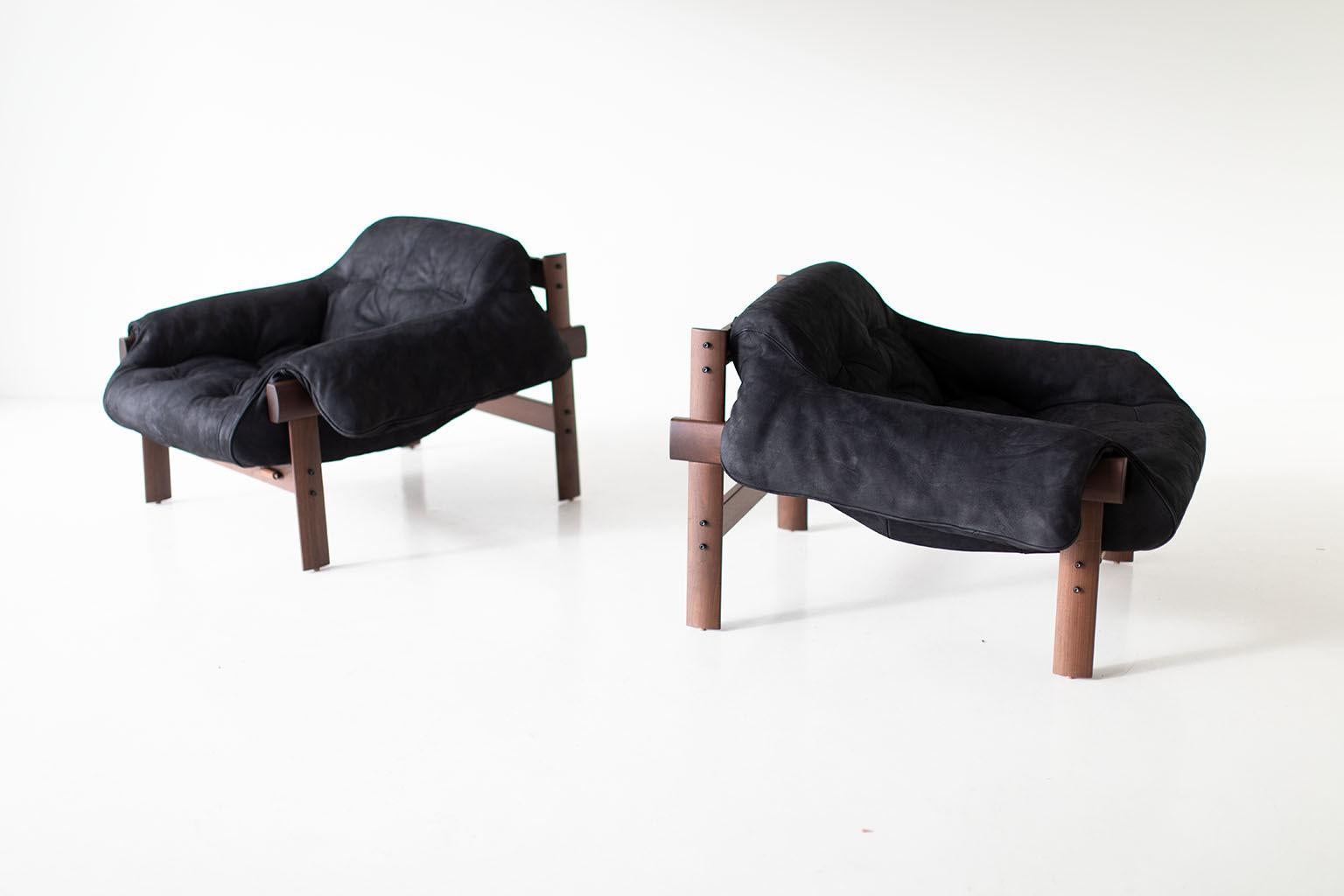 Percival Lafer: MP-41 Lounge-Stühle für Craft Associates im Angebot 4