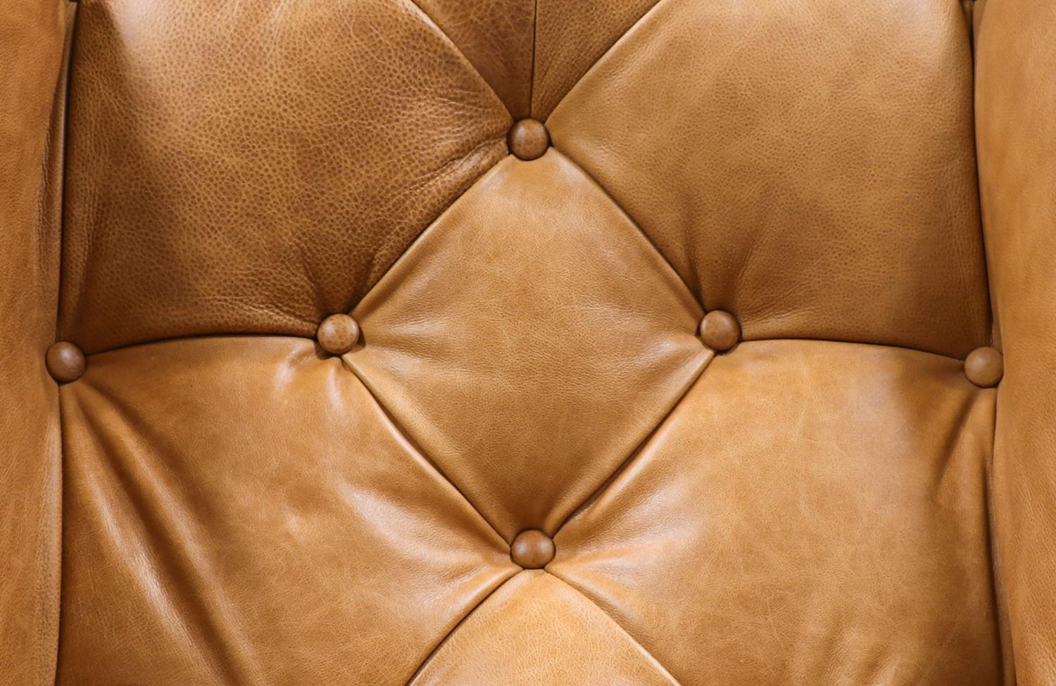 Percival Lafer MP-41 Series Brazilian Leather Lounge Chairs 5