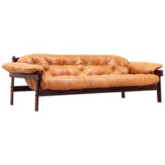 Percival Lafer MP-41 Series Brazilian Leather Sofa