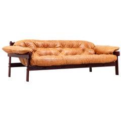 Percival Lafer MP-41 Series Brazilian Leather Sofa