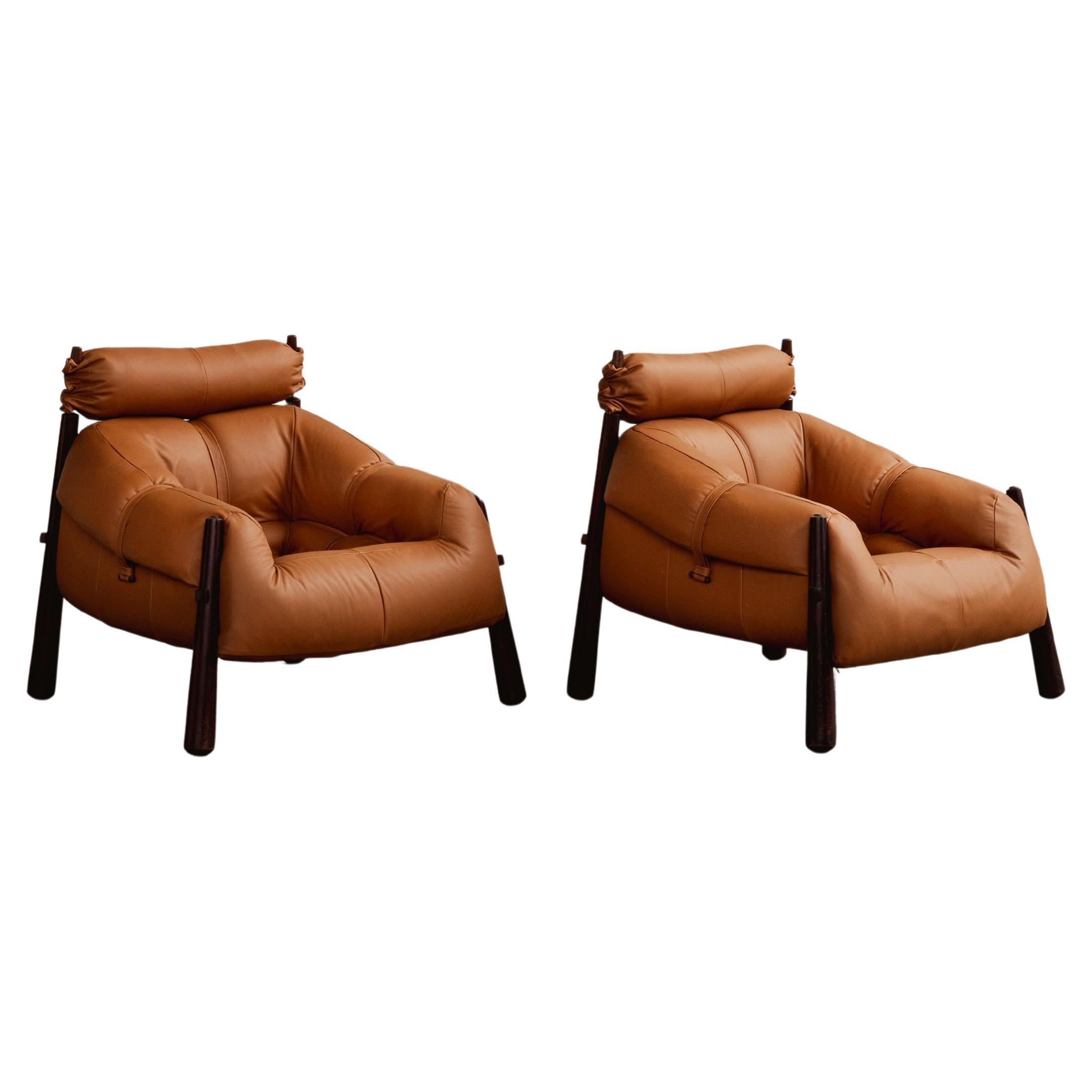 Percival Lafer "MP-81" Armchairs, 1972, Set of 2