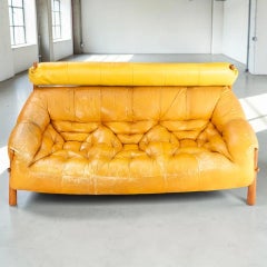 Percival Lafer MP-81 Leather Sofa – Iconic 1960s Brazilian Mid-Century Modern
