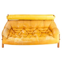 Percival Lafer MP-81 Leather Sofa – Iconic 1960s Brazilian Mid-Century Modern