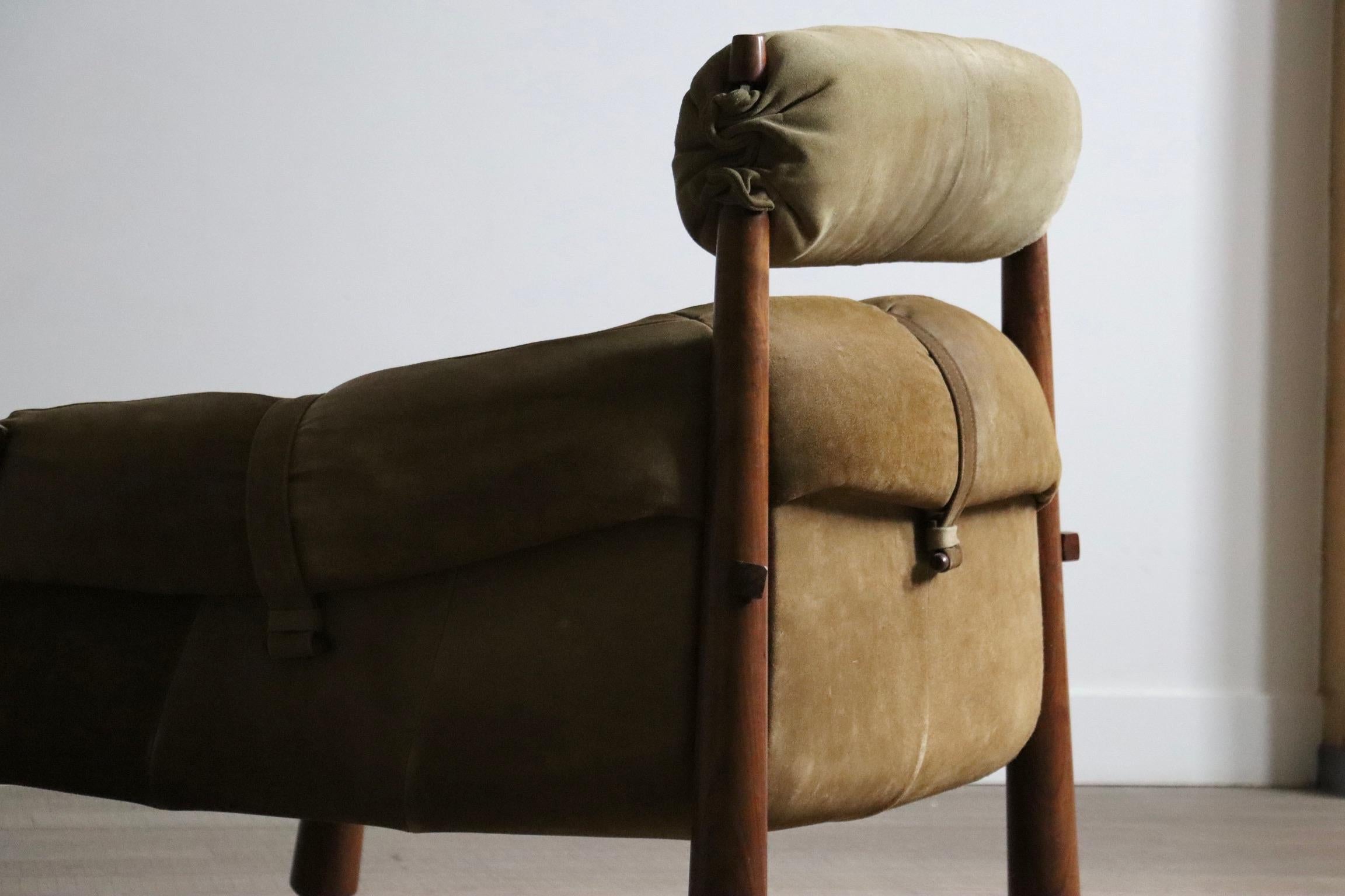 Percival Lafer MP-81 Lounge Chair with ottoman, Brazil, 1970s 8