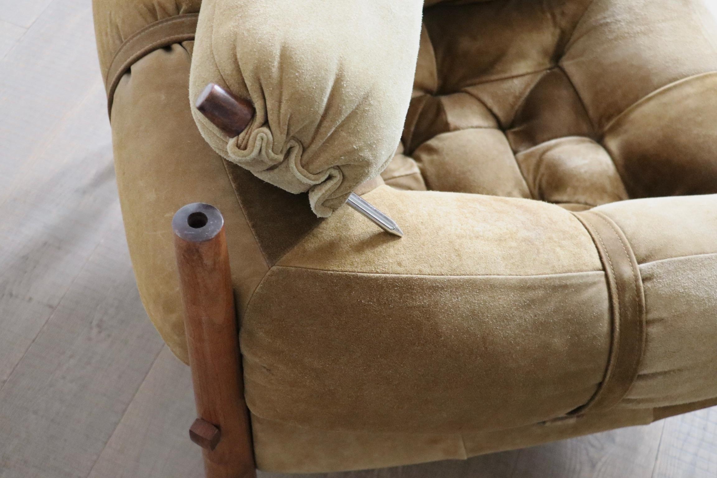 Percival Lafer MP-81 Lounge Chair with ottoman, Brazil, 1970s 10