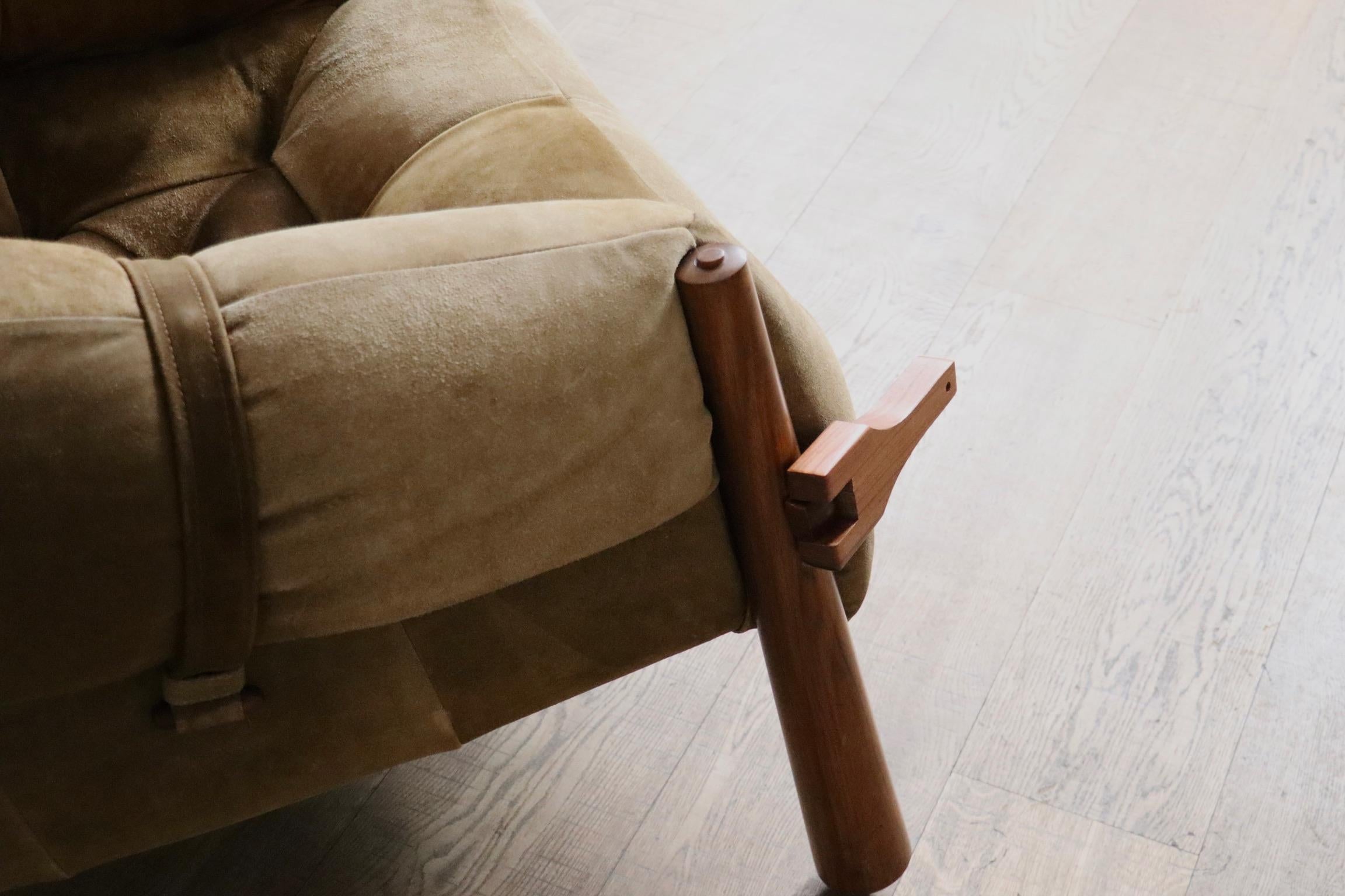 Percival Lafer MP-81 Lounge Chair with ottoman, Brazil, 1970s 11
