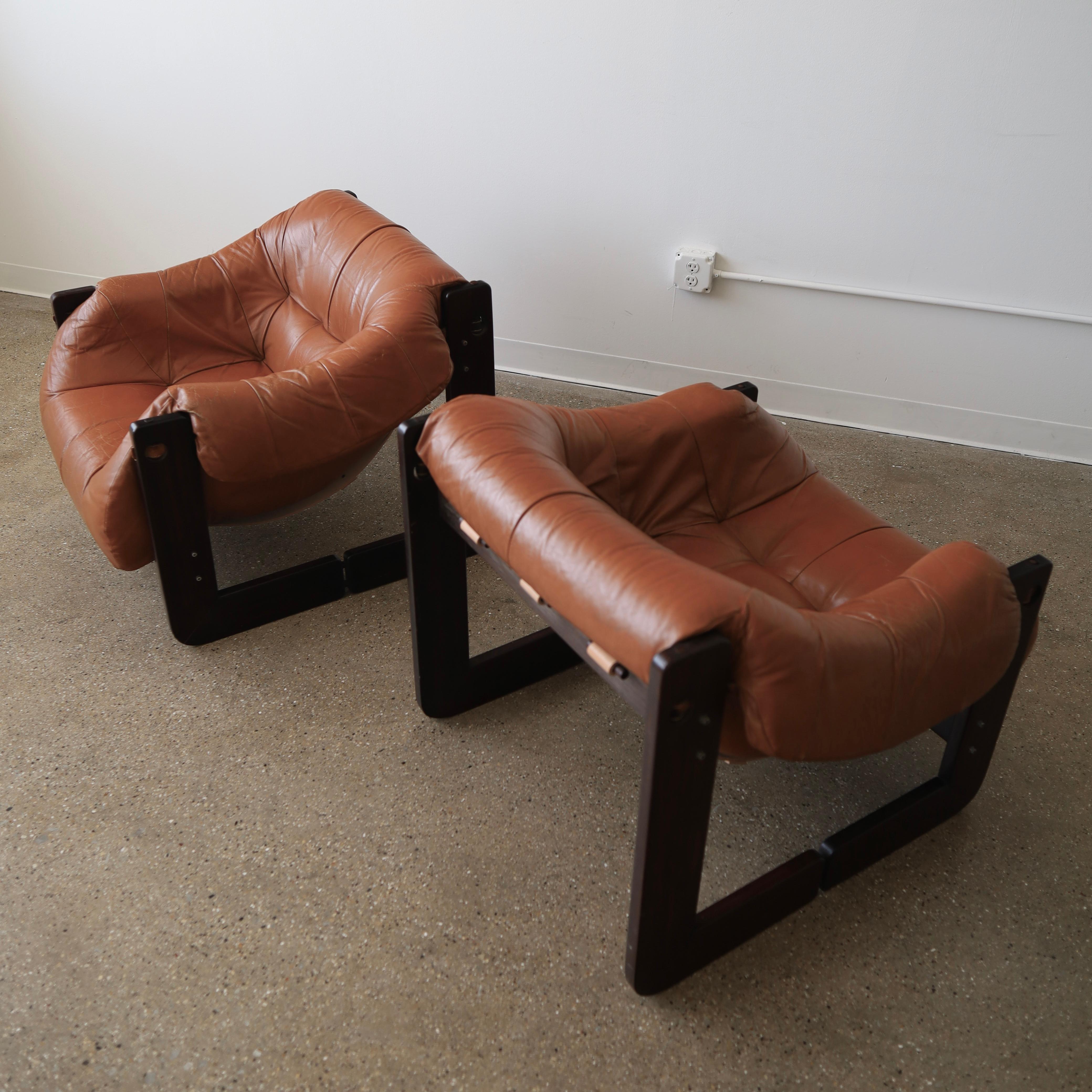 Percival Lafer MP-97 Chairs, a pair Brasileño en venta