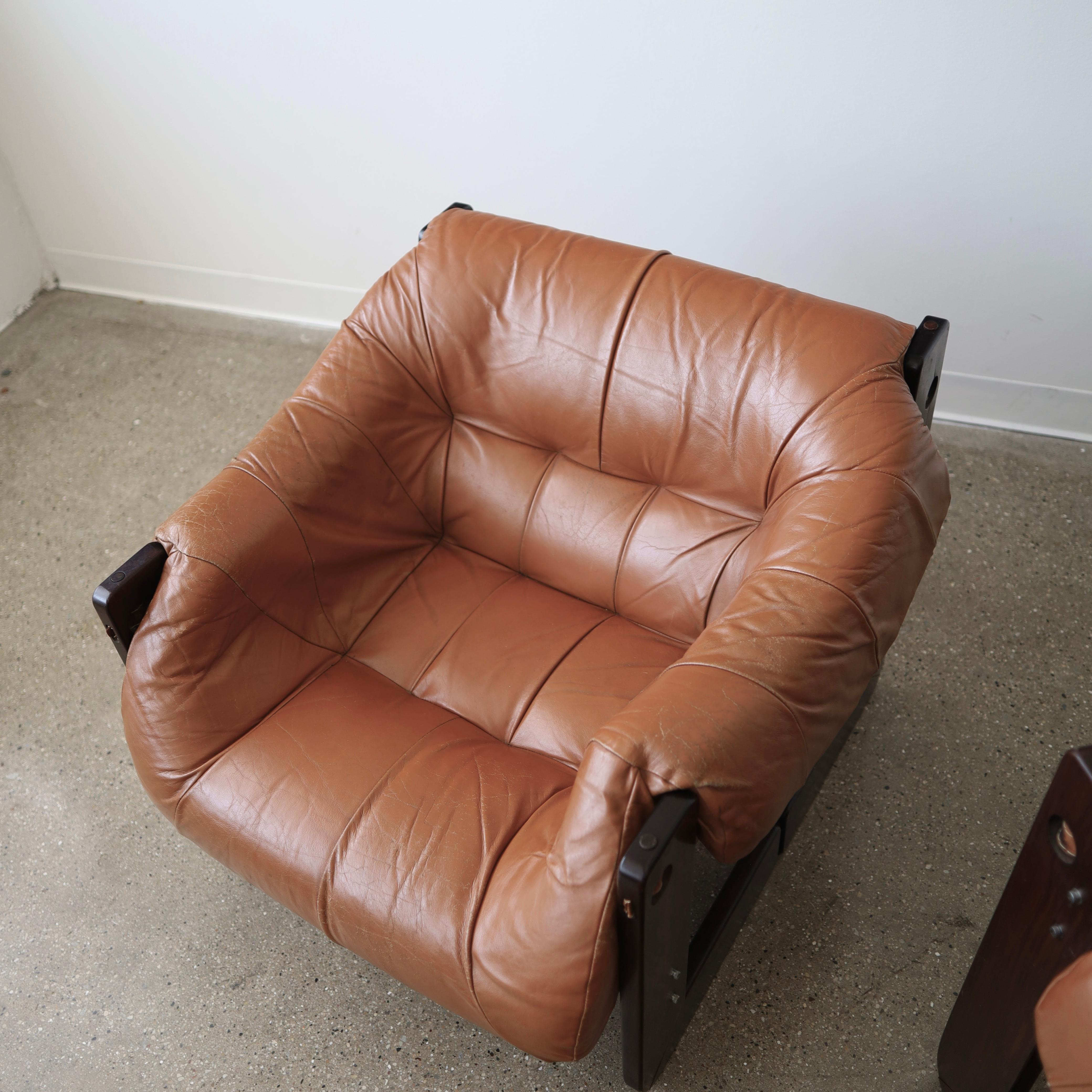Percival Lafer MP-97 Chairs, a pair en Bueno estado para la venta en Chicago, IL