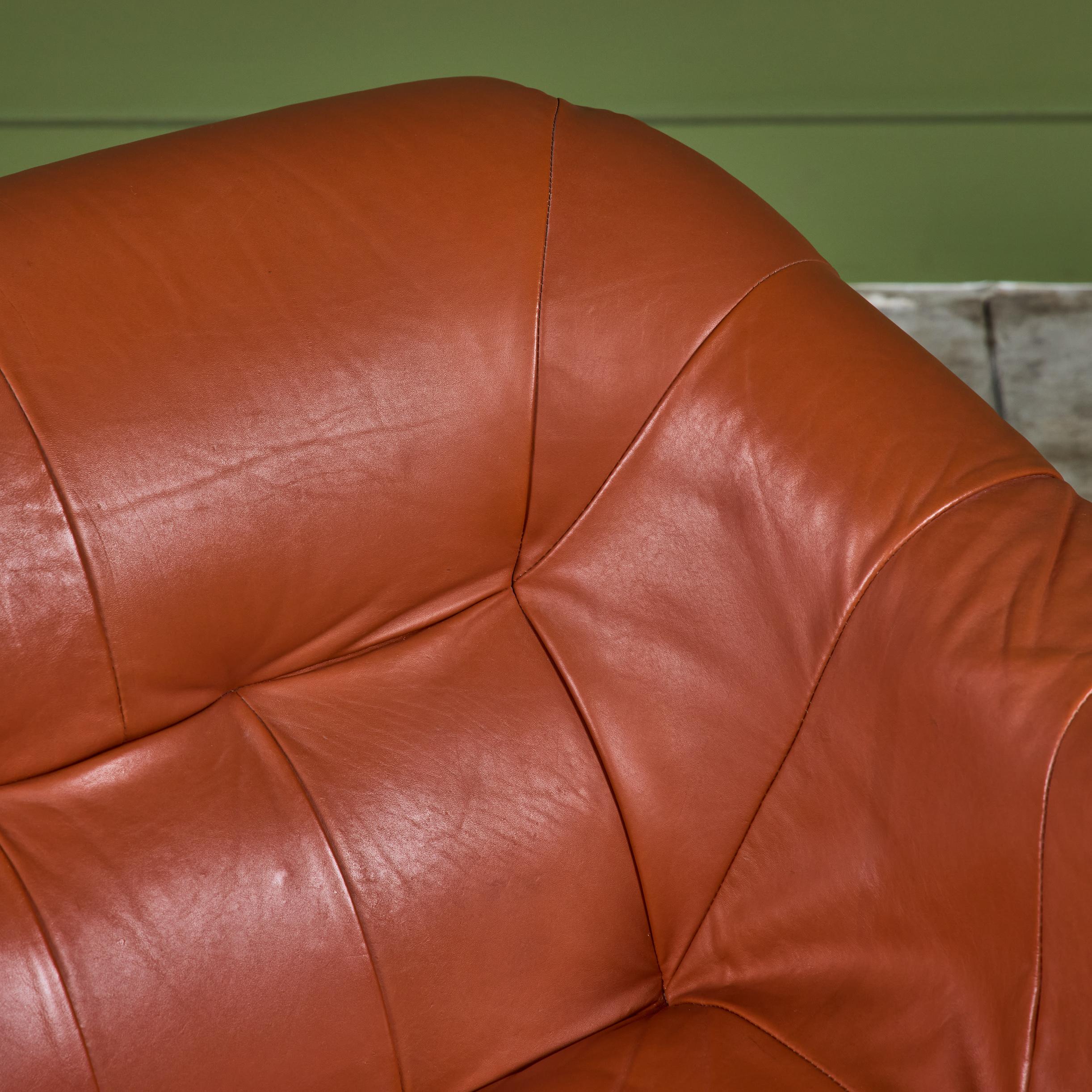 Percival Lafer MP-97 Leather Lounge Chair For Sale 10