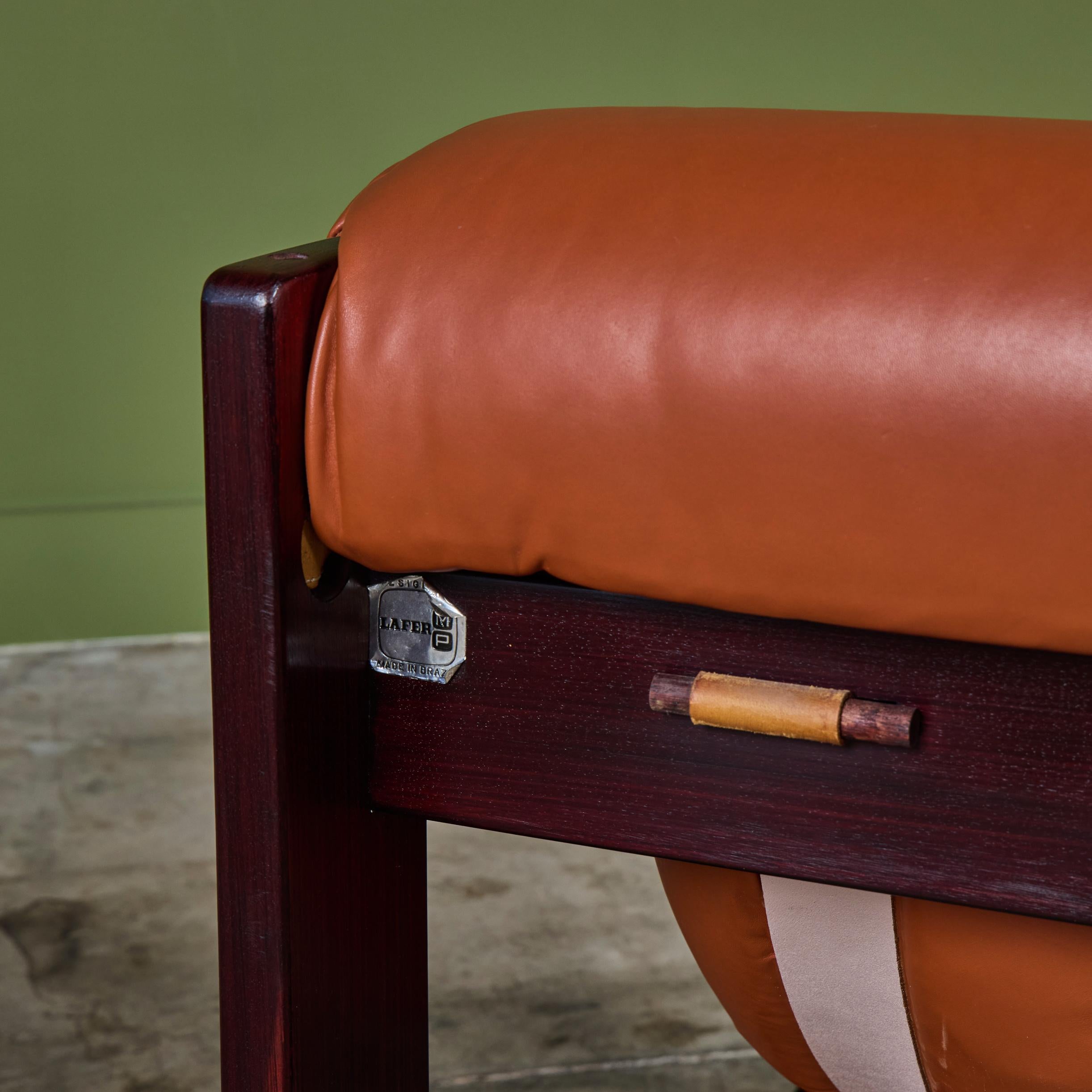 Percival Lafer MP-97 Sillón de cuero en venta 9