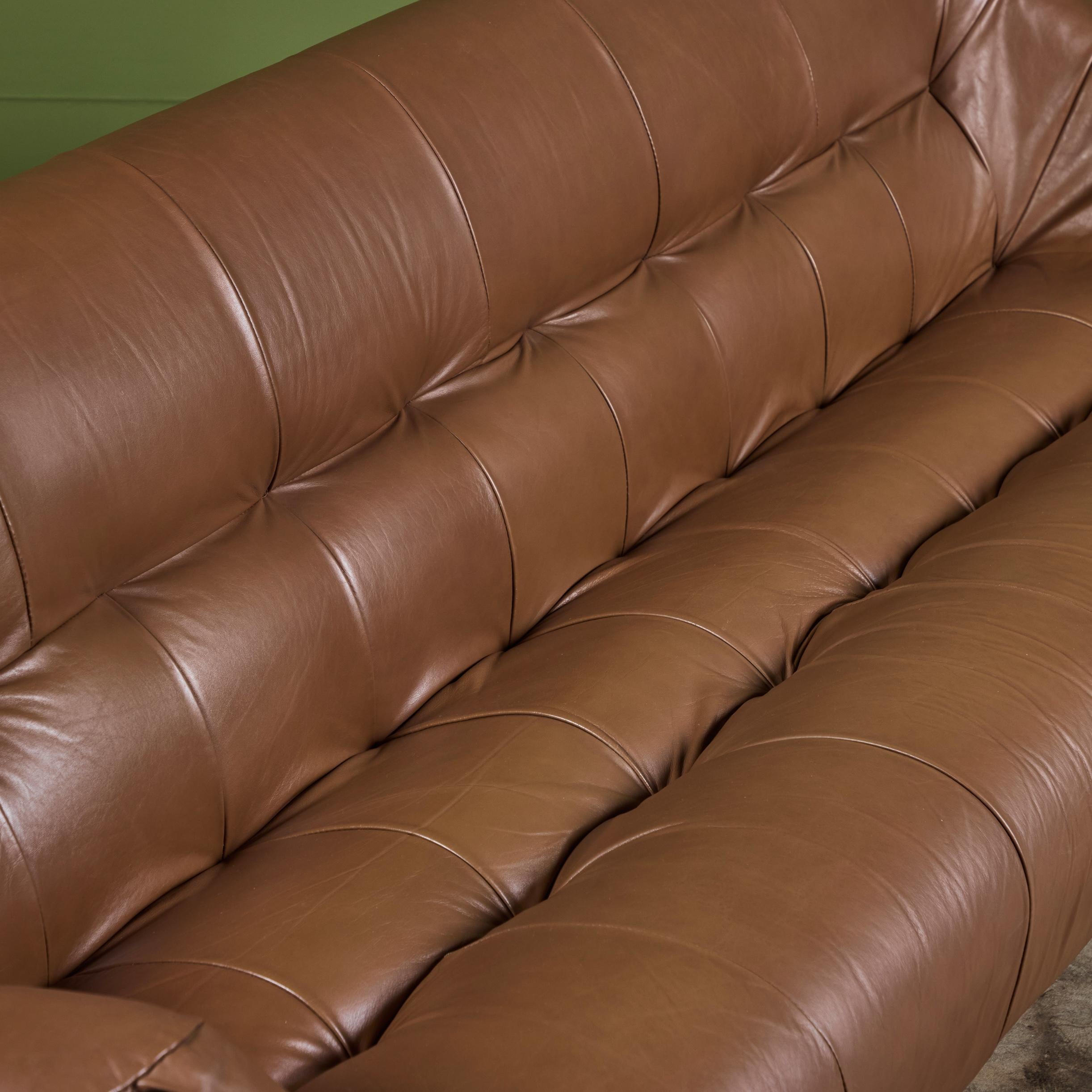 Percival Lafer MP-97 Leather Sofa 5