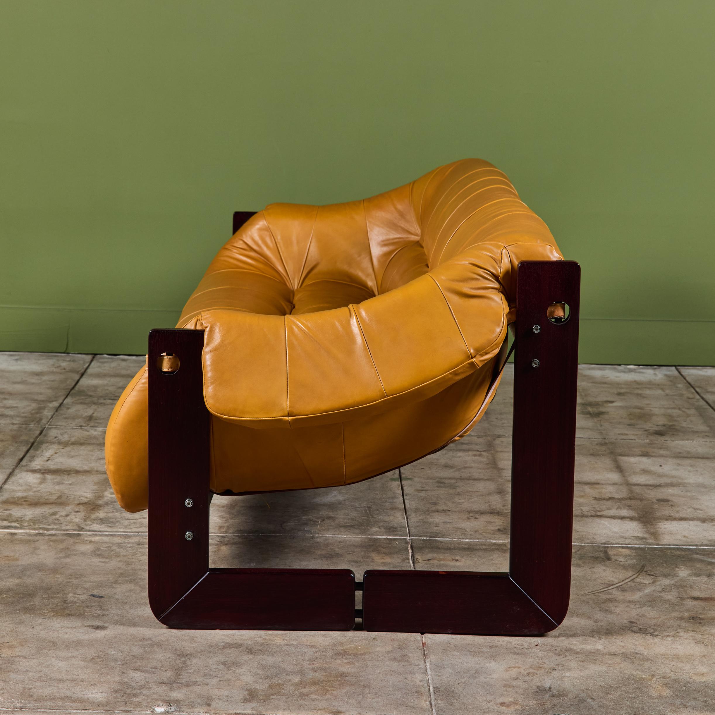 Divano in pelle Percival Lafer MP-97 in vendita 4