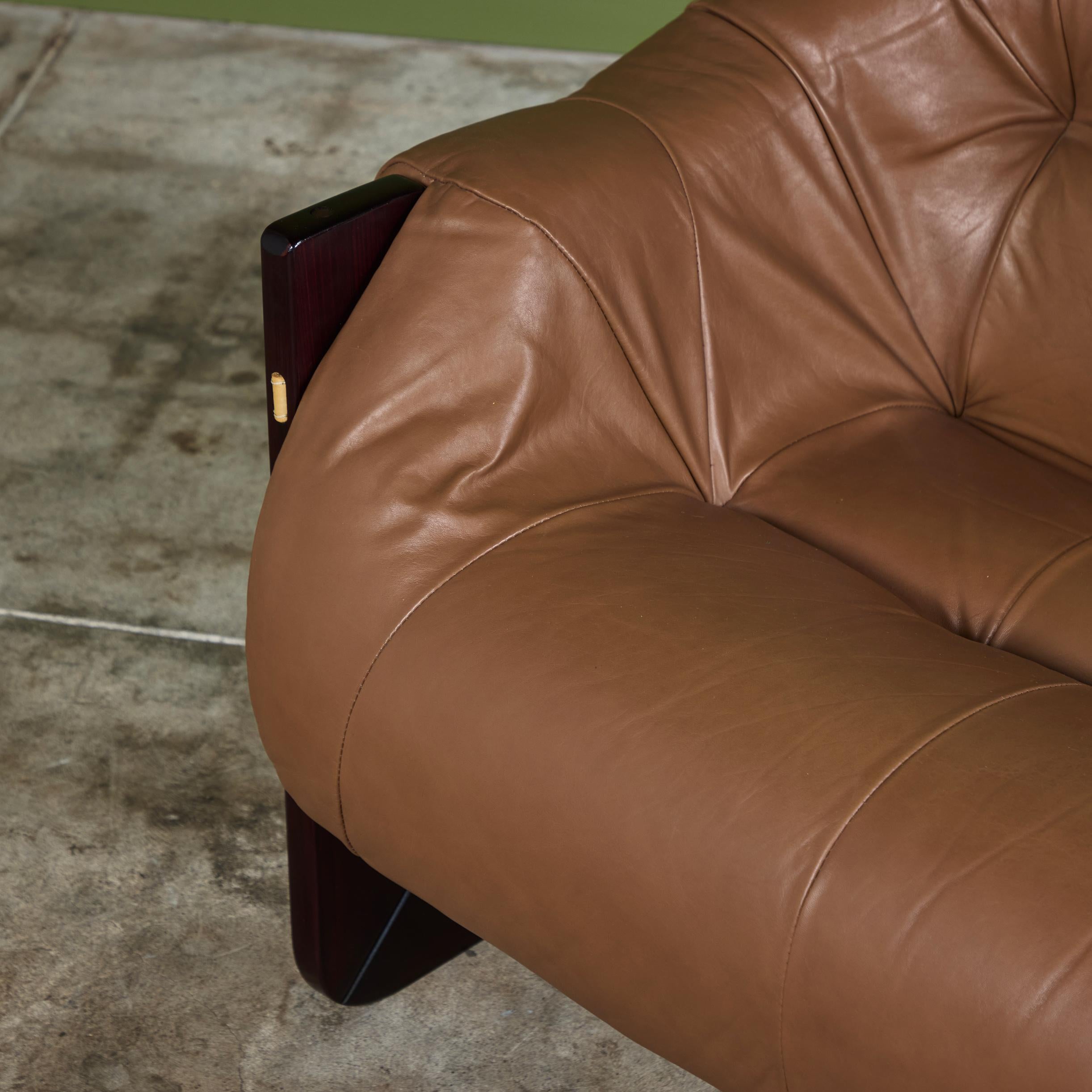 Percival Lafer MP-97 Leather Sofa 6