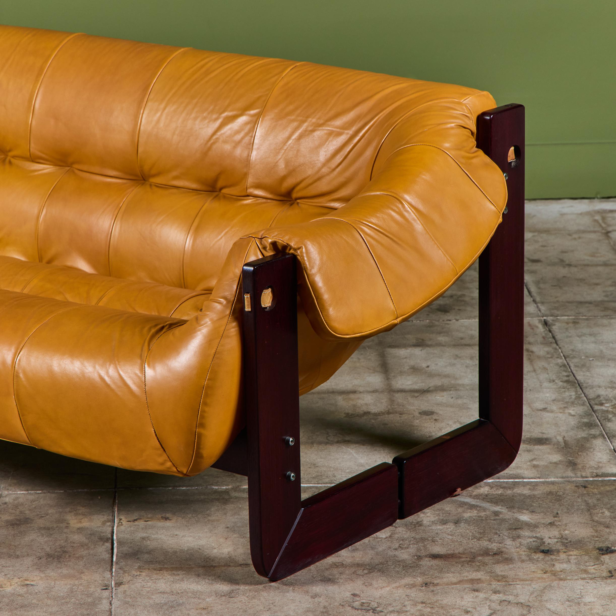 Divano in pelle Percival Lafer MP-97 in vendita 6