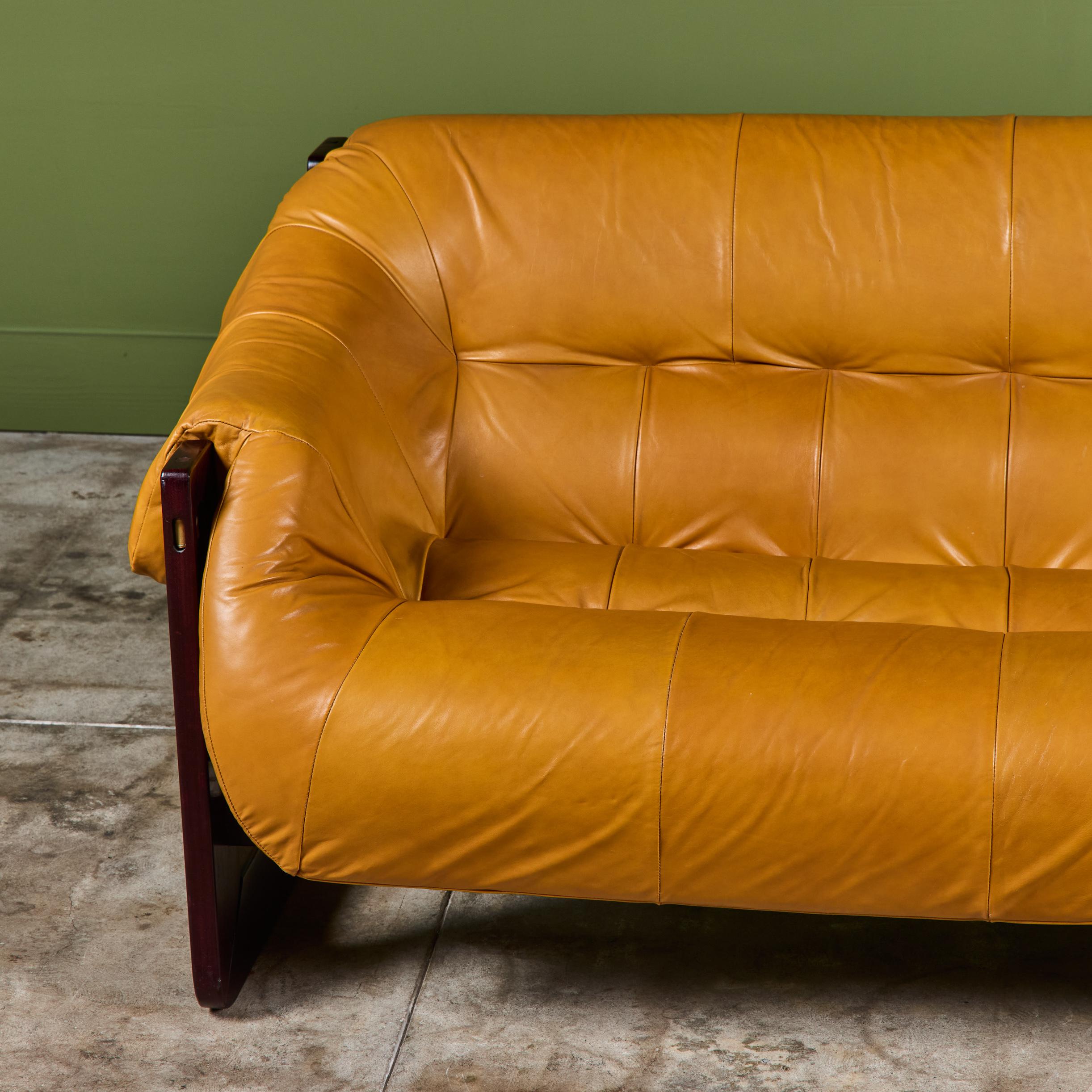 Divano in pelle Percival Lafer MP-97 in vendita 7