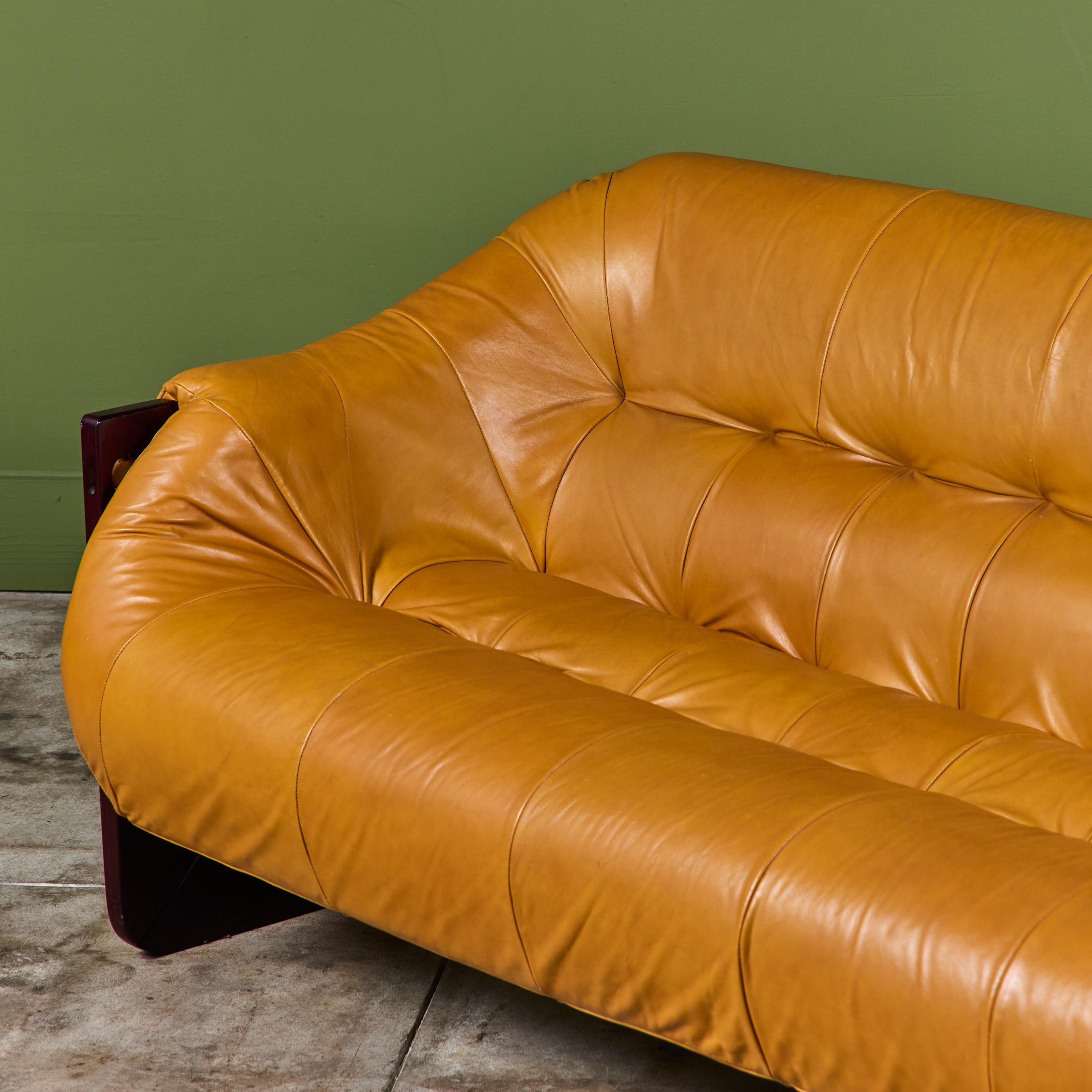 Divano in pelle Percival Lafer MP-97 in vendita 8