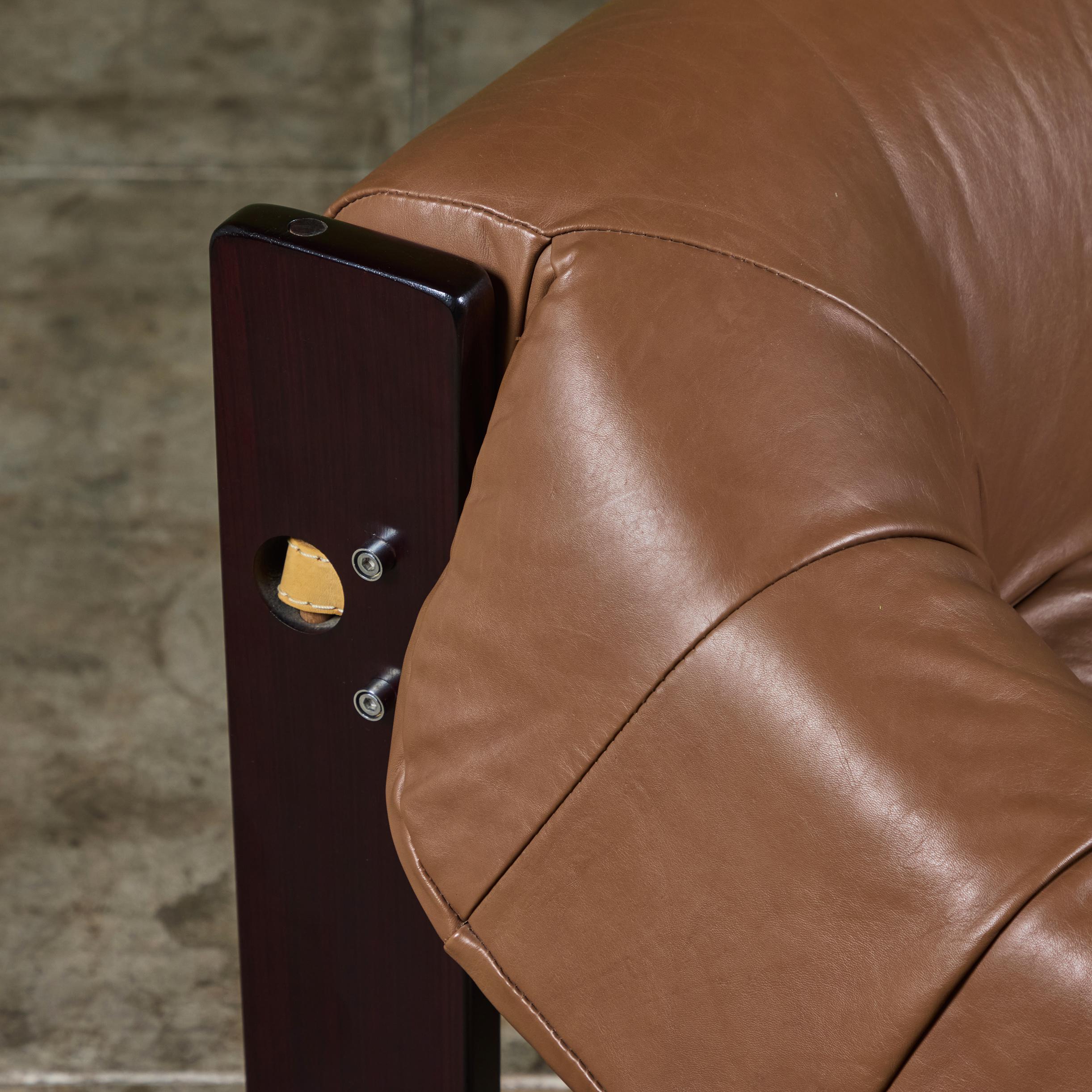 Percival Lafer MP-97 Leather Sofa 10