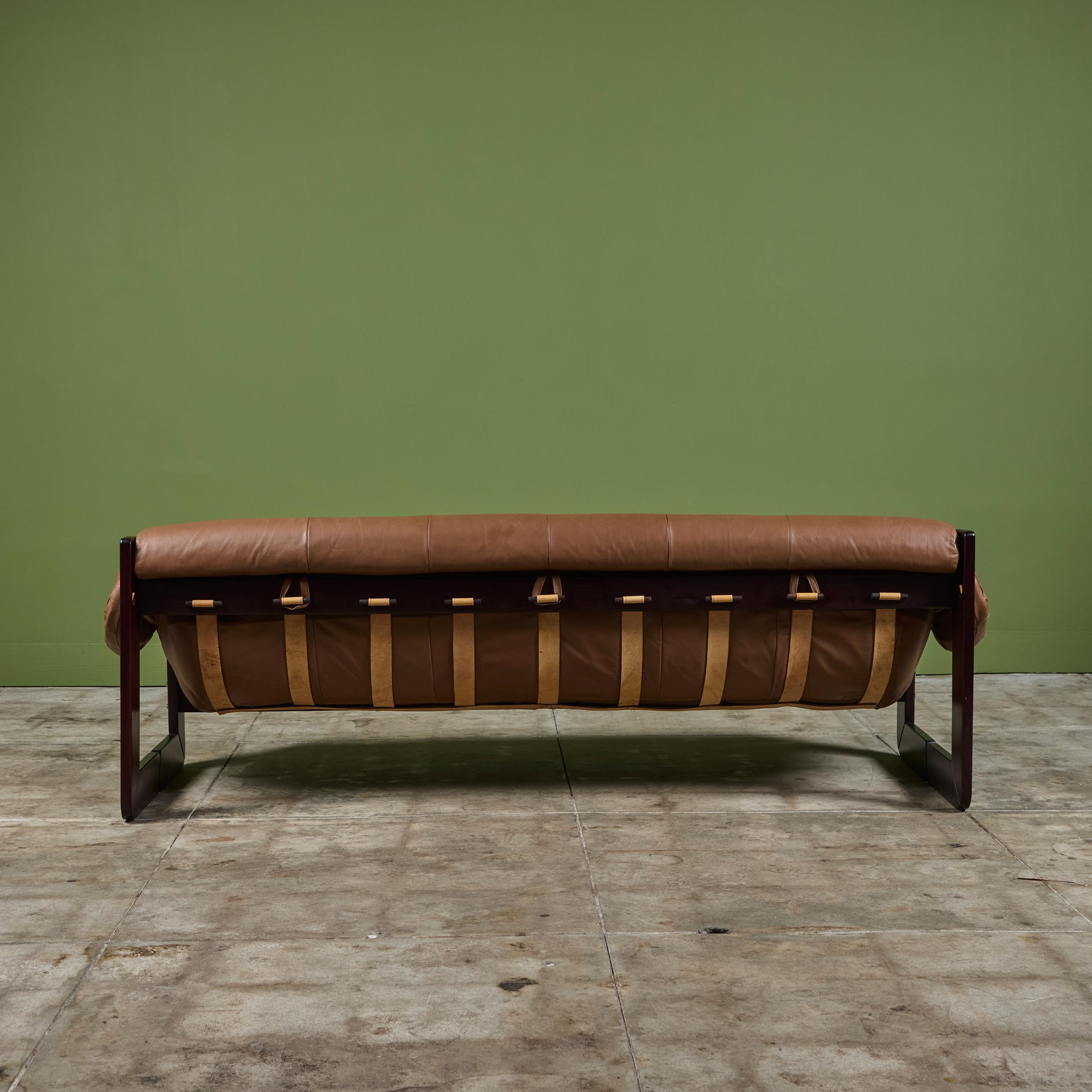 Percival Lafer MP-97 Leather Sofa 2
