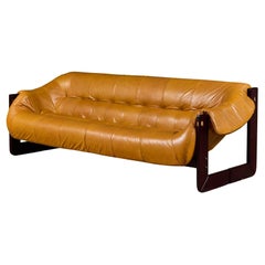 Percival Lafer MP-97 Leather Sofa