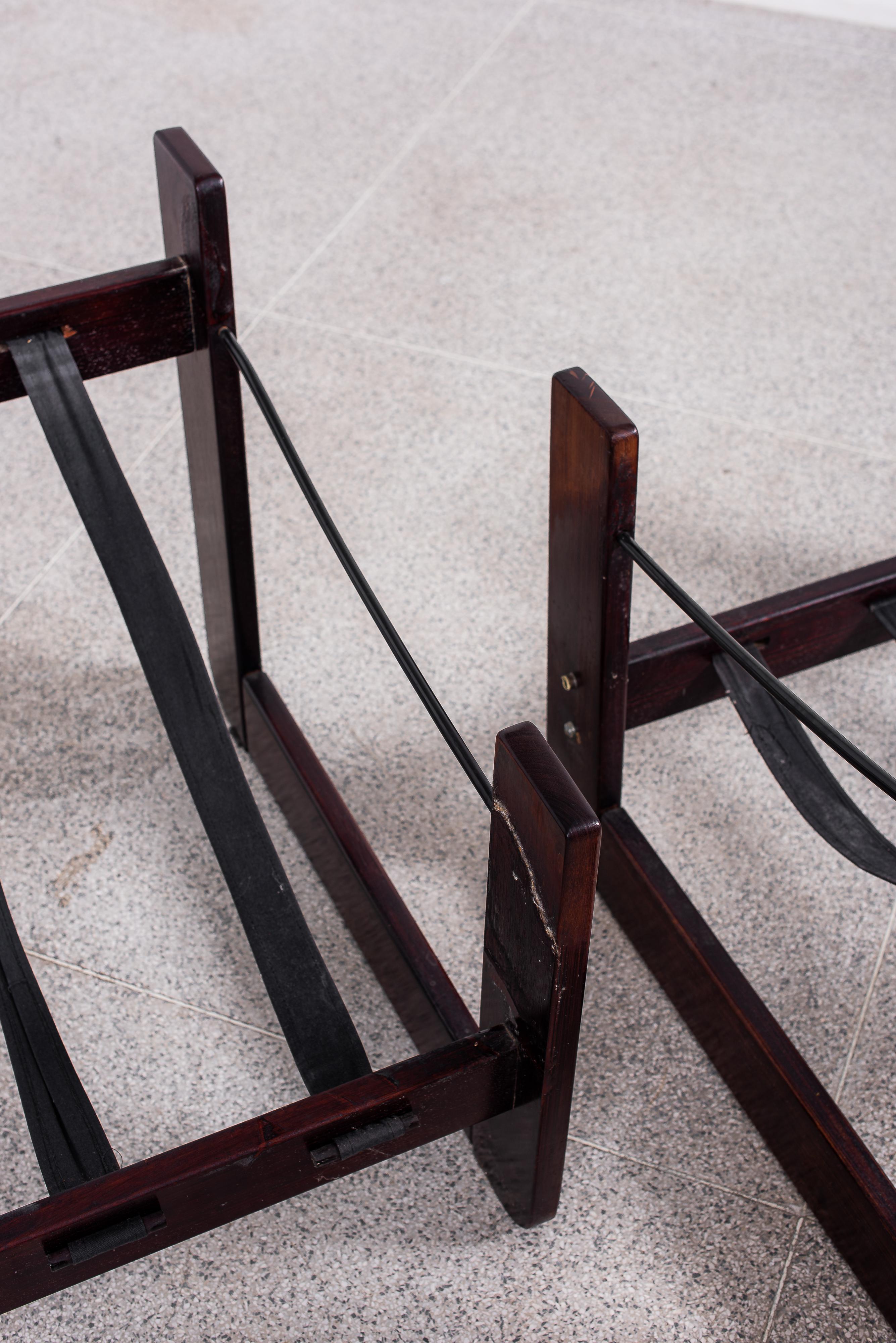 Percival Lafer, Silla de salón MP-97, años 60 Tapicería en venta