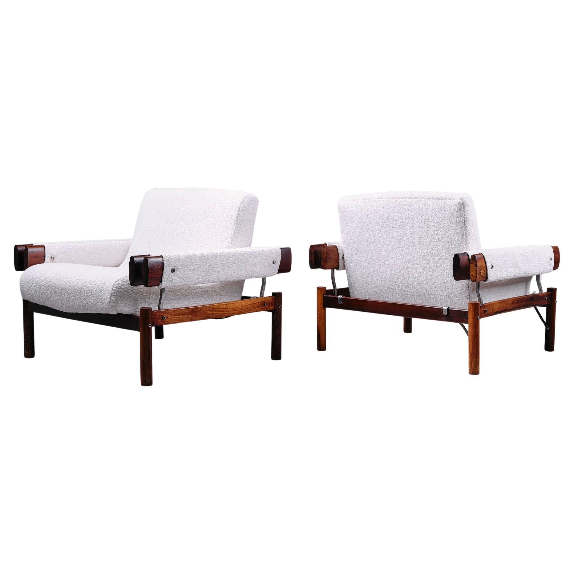 Percival Lafer pair of MP-19 Armchairs For Sale
