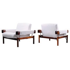 Percival Lafer pair of MP-19 Armchairs