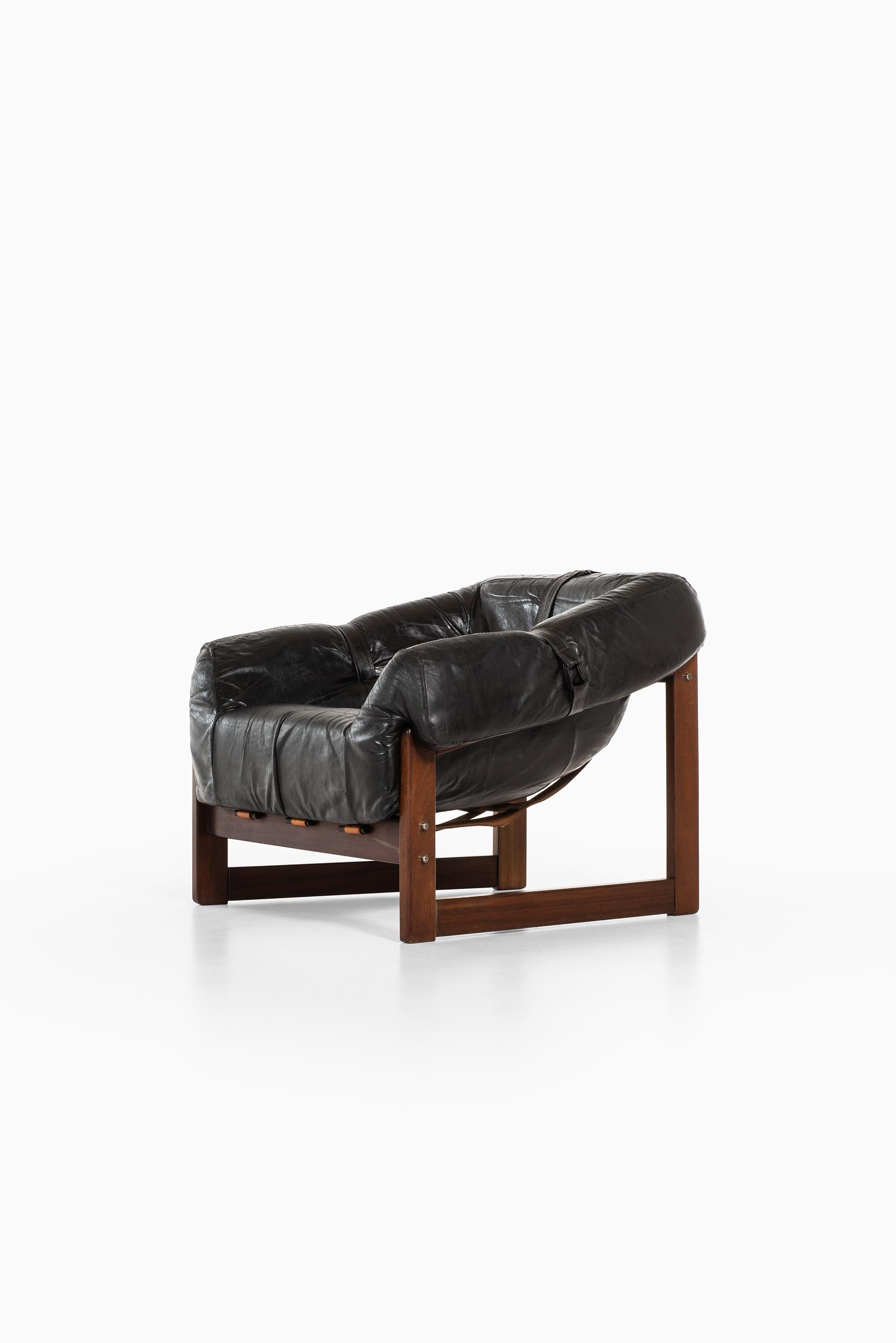 Leather Percival Lafer Seating Group Model MP-091 Produced by Lafer MP in Brazil