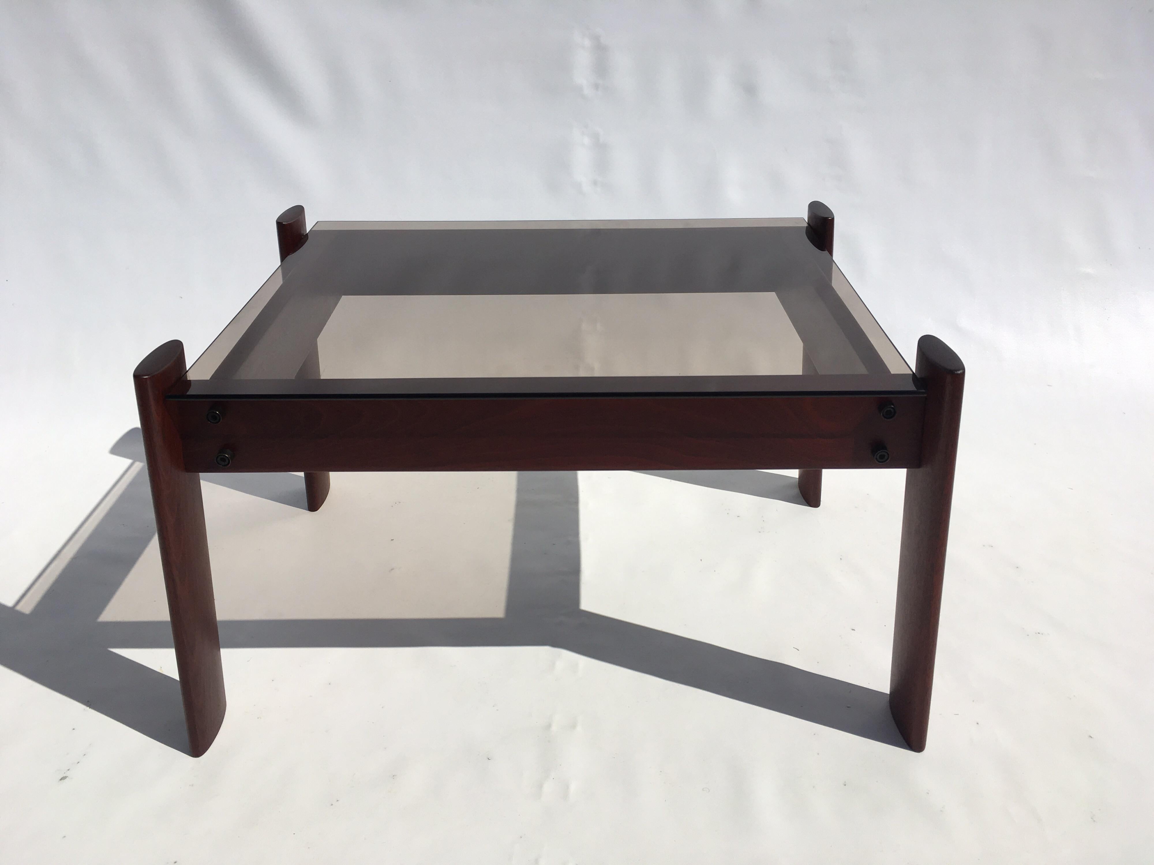 Late 20th Century Percival Lafer Side Table For Sale