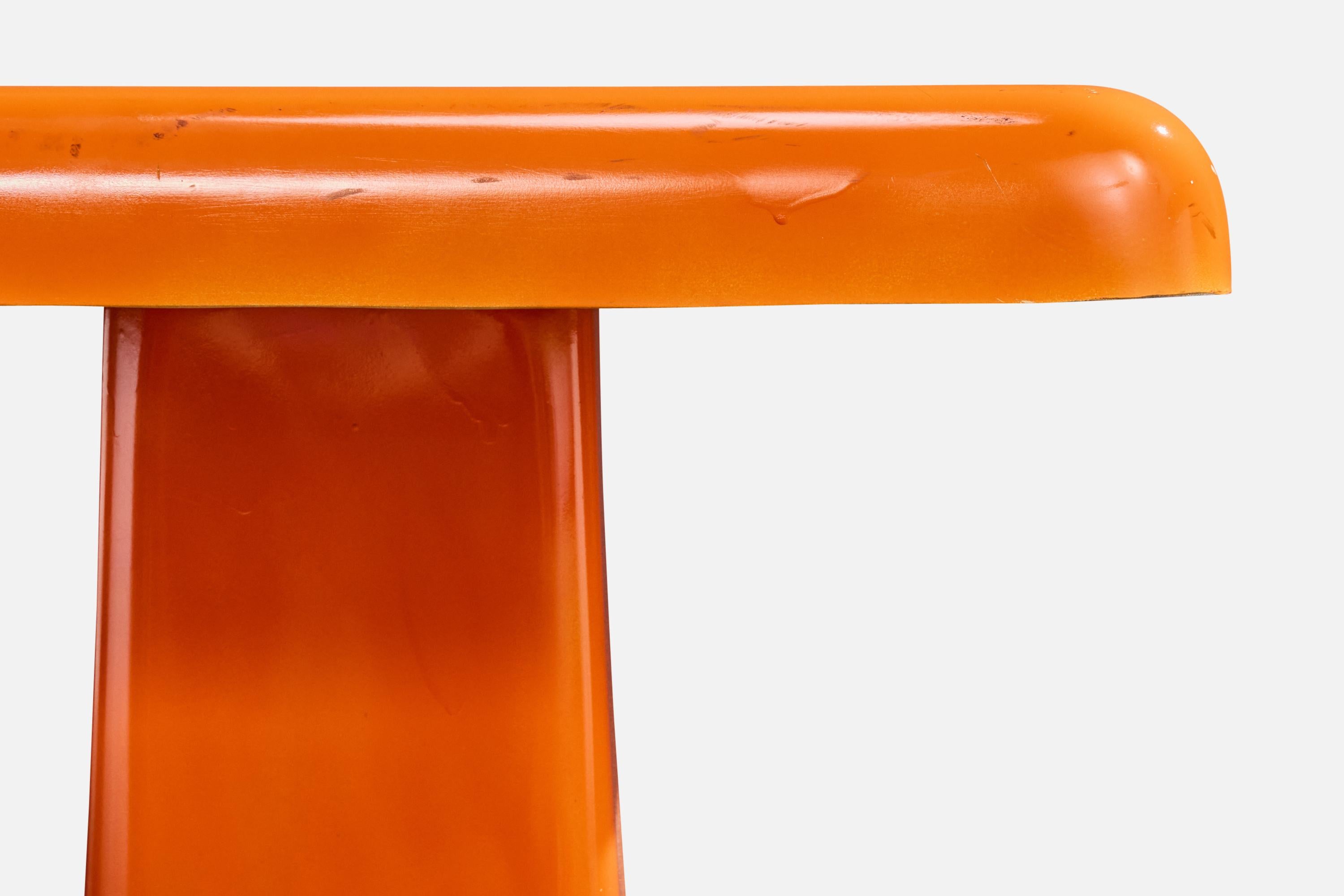 Late 20th Century Percival Lafer, Side Tables, Fiberglass, Brazil, 1970s For Sale