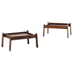 Percival Lafer Side Tables in Rosewood by Lafer MP in Brazil