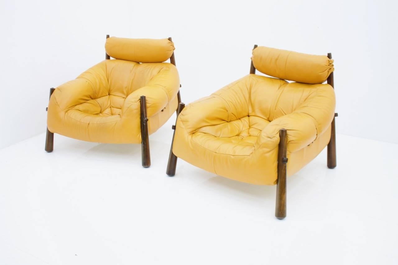 Percival Lafer Sofa and Two Lounge Chairs MP-81 Brazil 1972 8