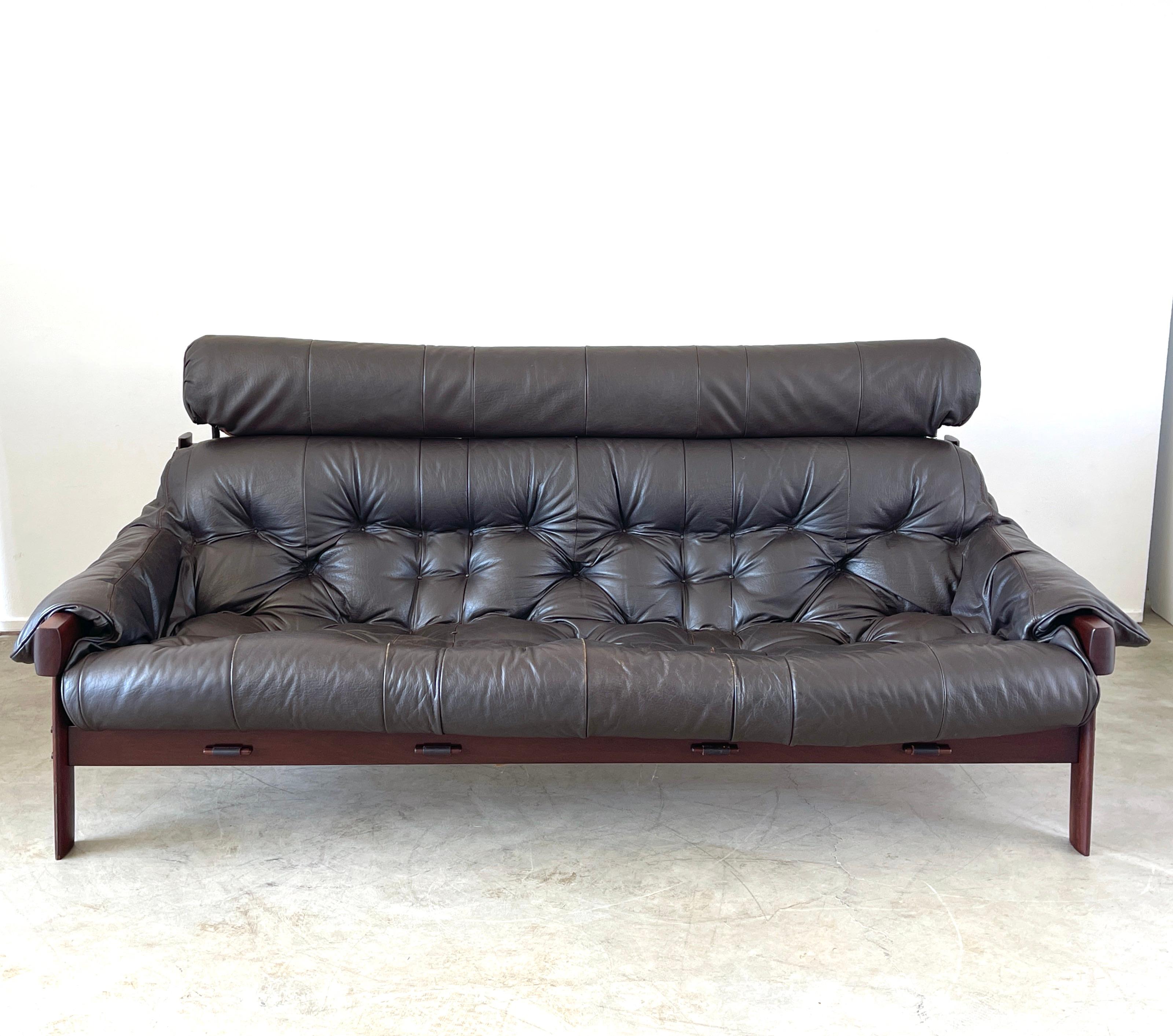 Brazilian  Percival Lafer Sofa For Sale